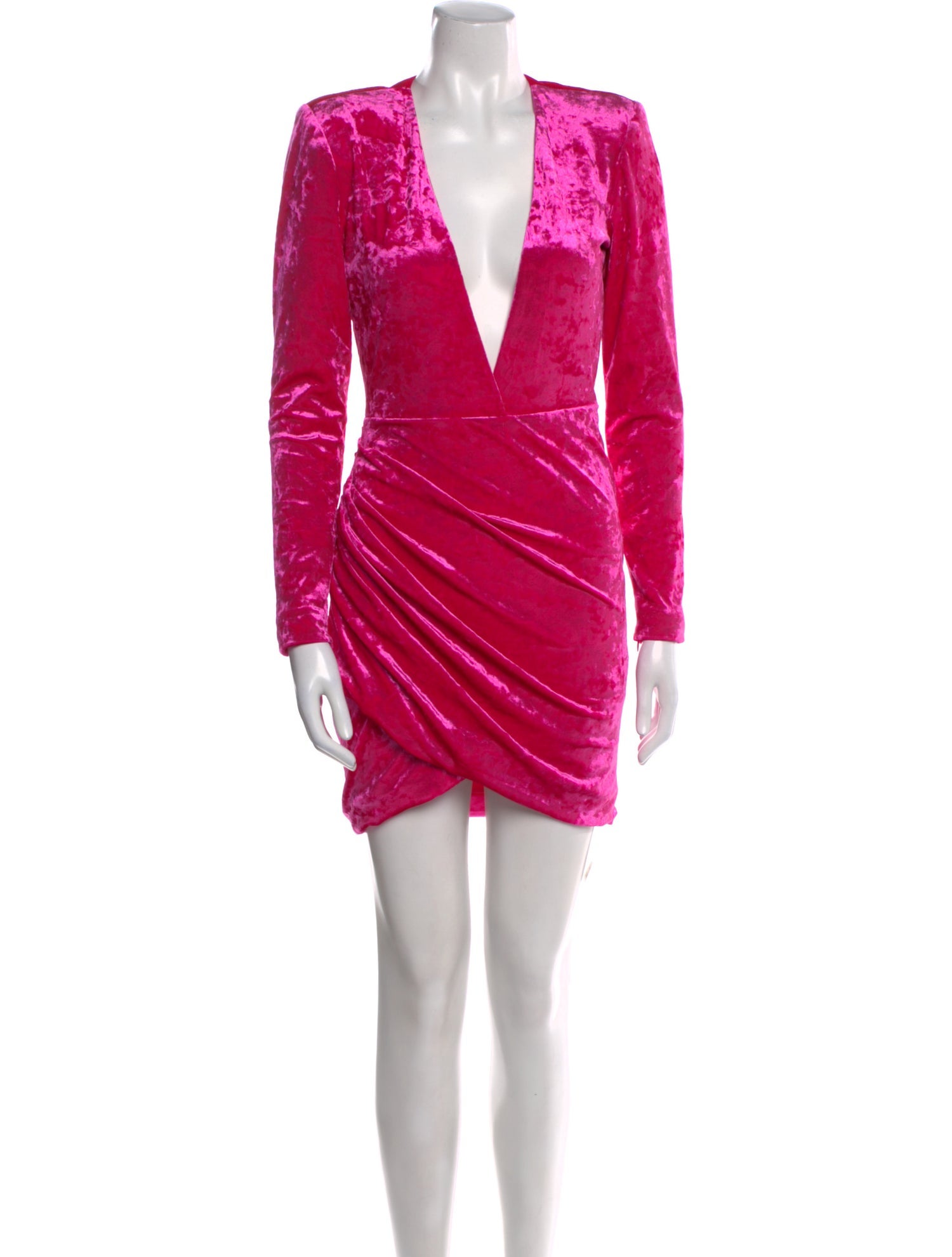 Ronny Kobo V-Neck Mini Dress