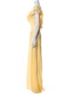 Ronny Kobo V-Neck Long Dress