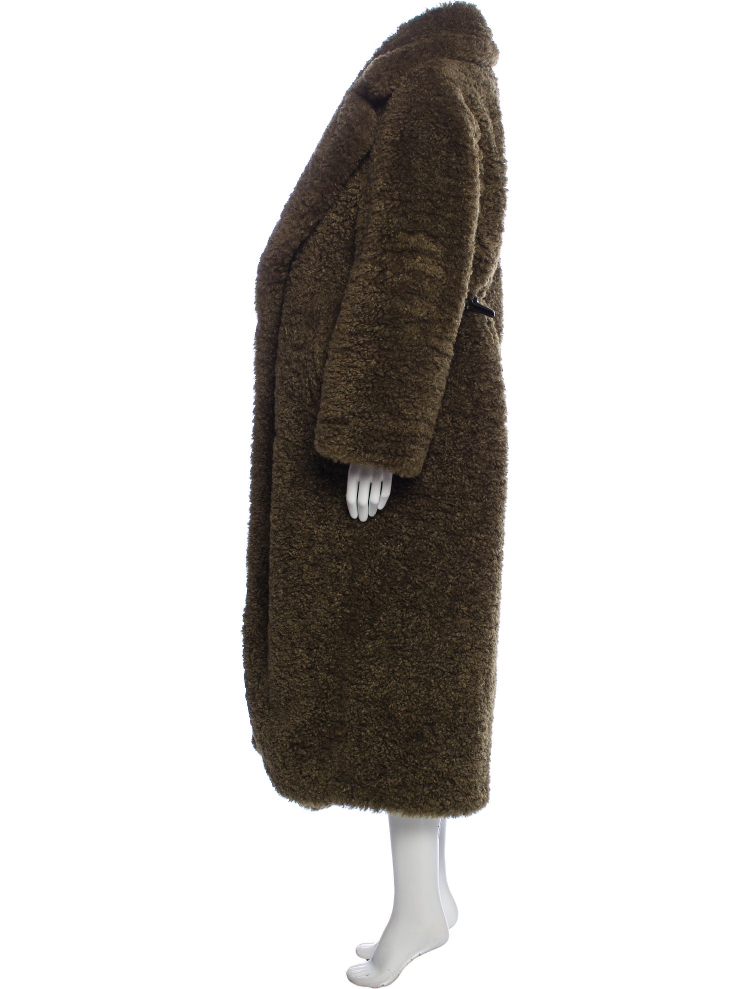 Ronny Kobo Faux Shearling Faux Fur Coat w/ Tags