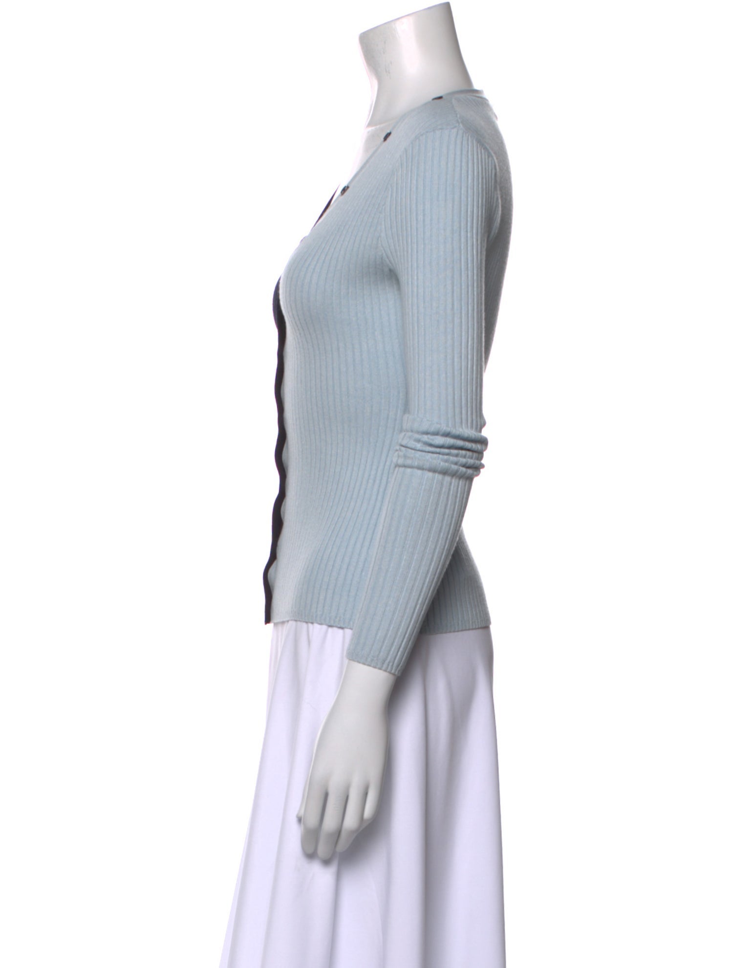 Ronny Kobo V-Neck Three-Quarter Sleeve Top