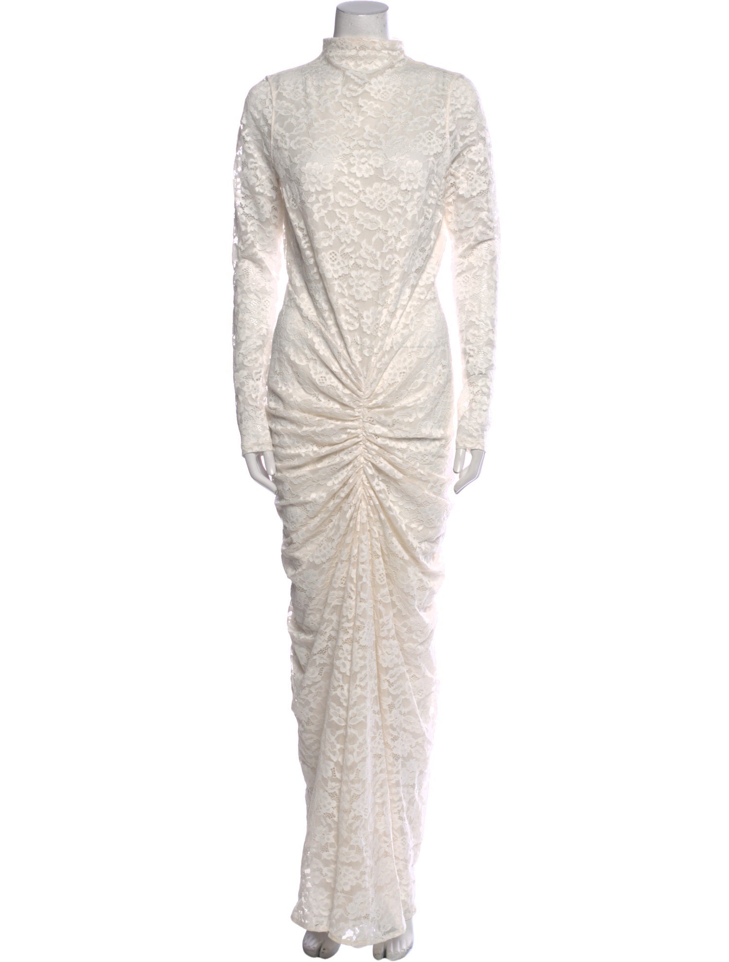 Ronny Kobo Turtleneck Long Dress