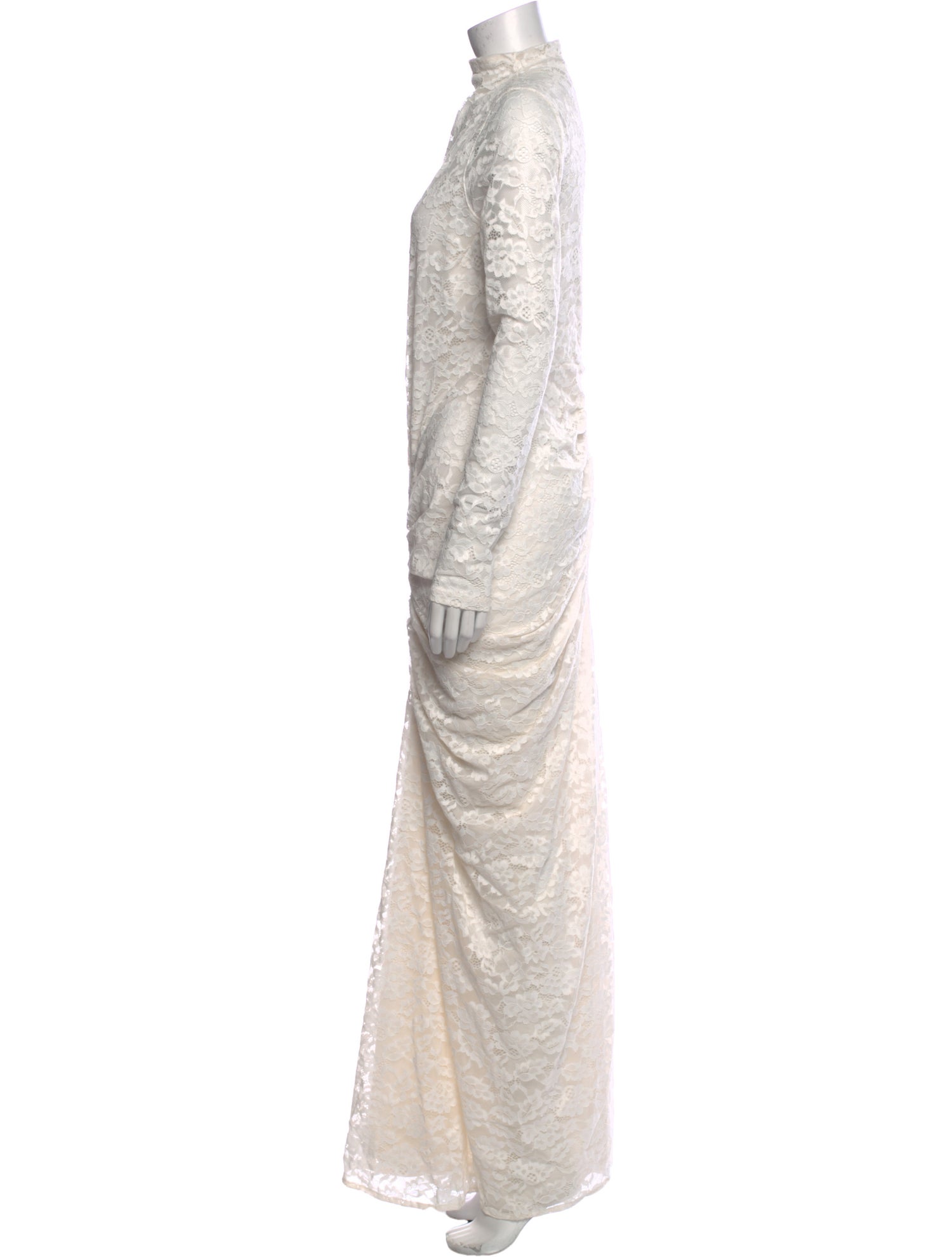 Ronny Kobo Turtleneck Long Dress