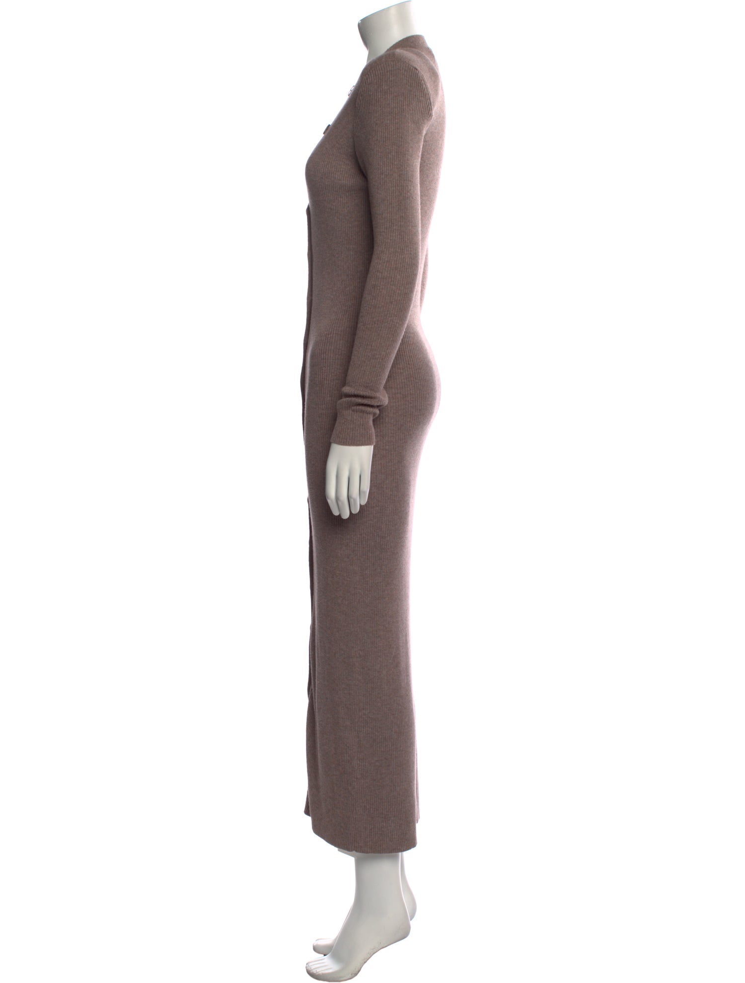 Ronny Kobo V-Neck Long Dress