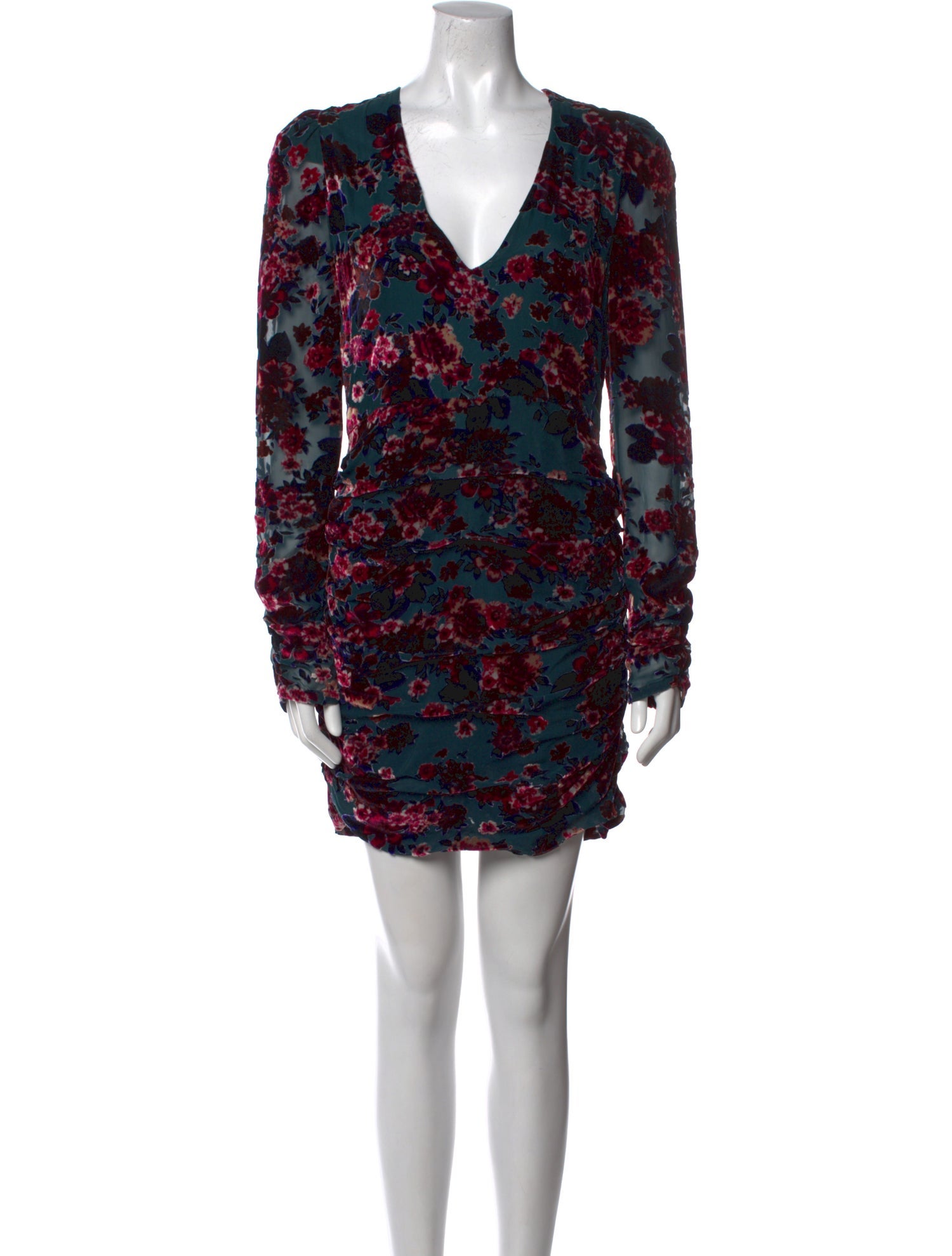 Ronny Kobo Printed Mini Dress