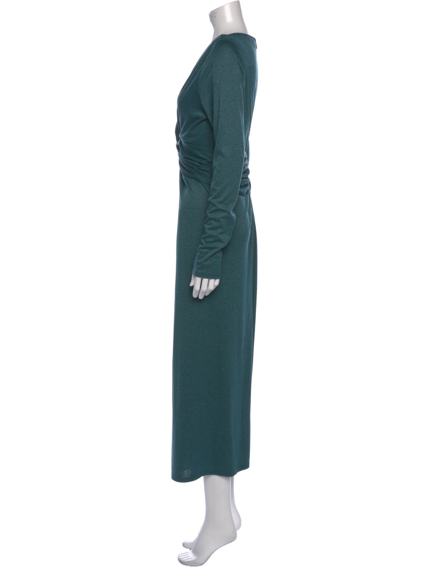 Ronny Kobo V-Neck Long Dress