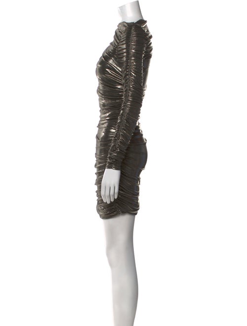 Ronny Kobo Scoop Neck Mini Dress