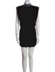 Ronny Kobo Mock Neck Mini Dress
