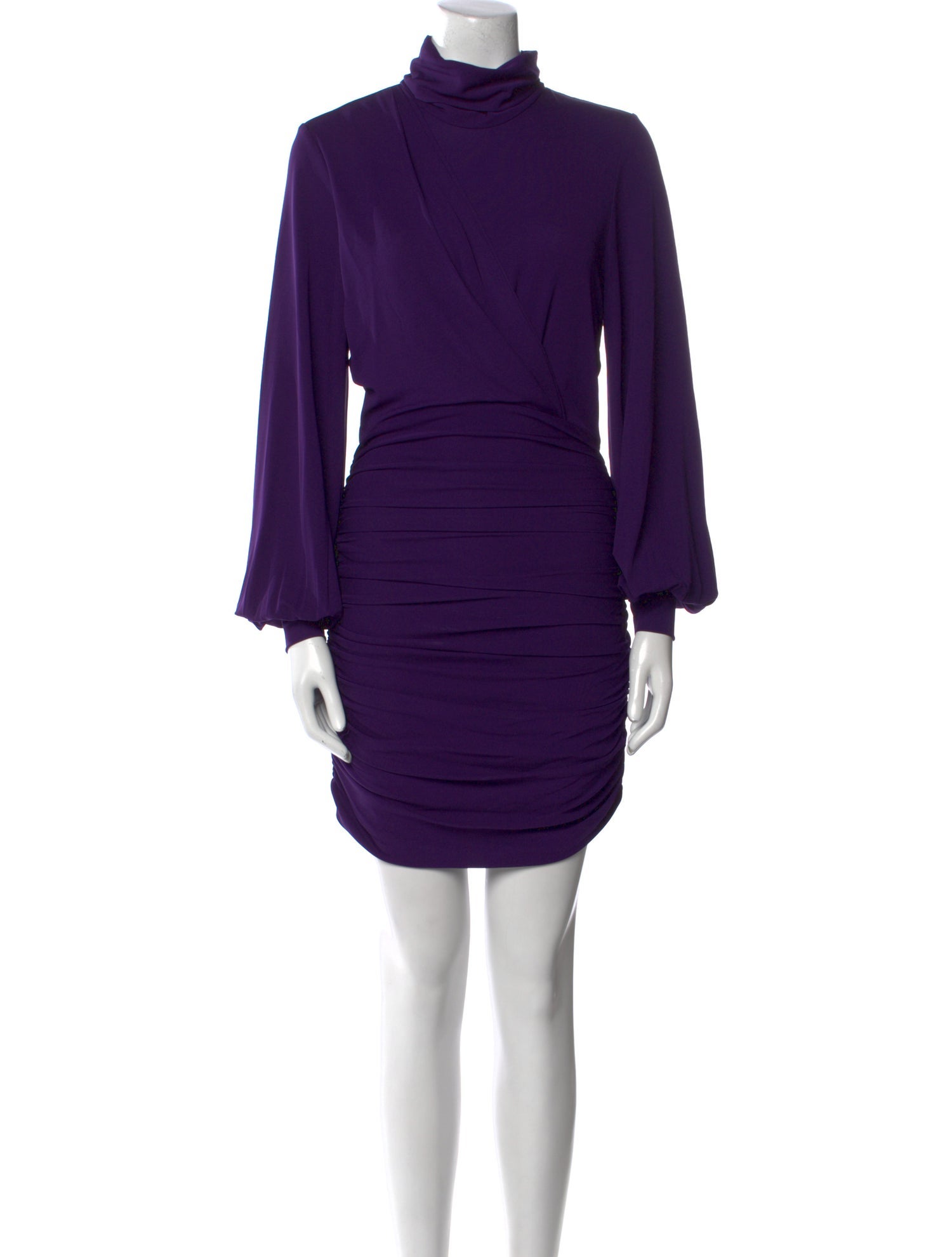 Ronny Kobo Turtleneck Mini Dress