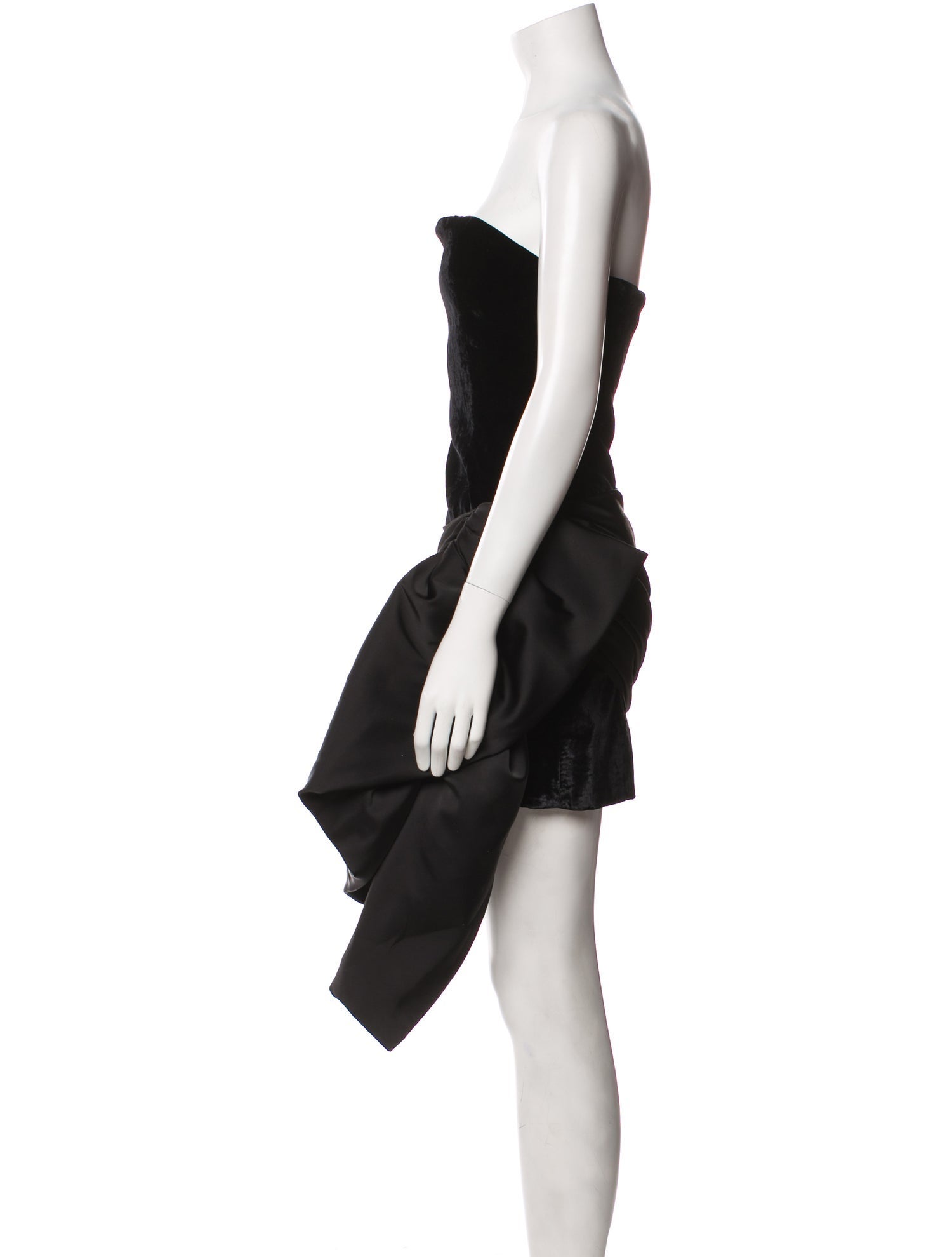 Ronny Kobo Strapless Mini Dress