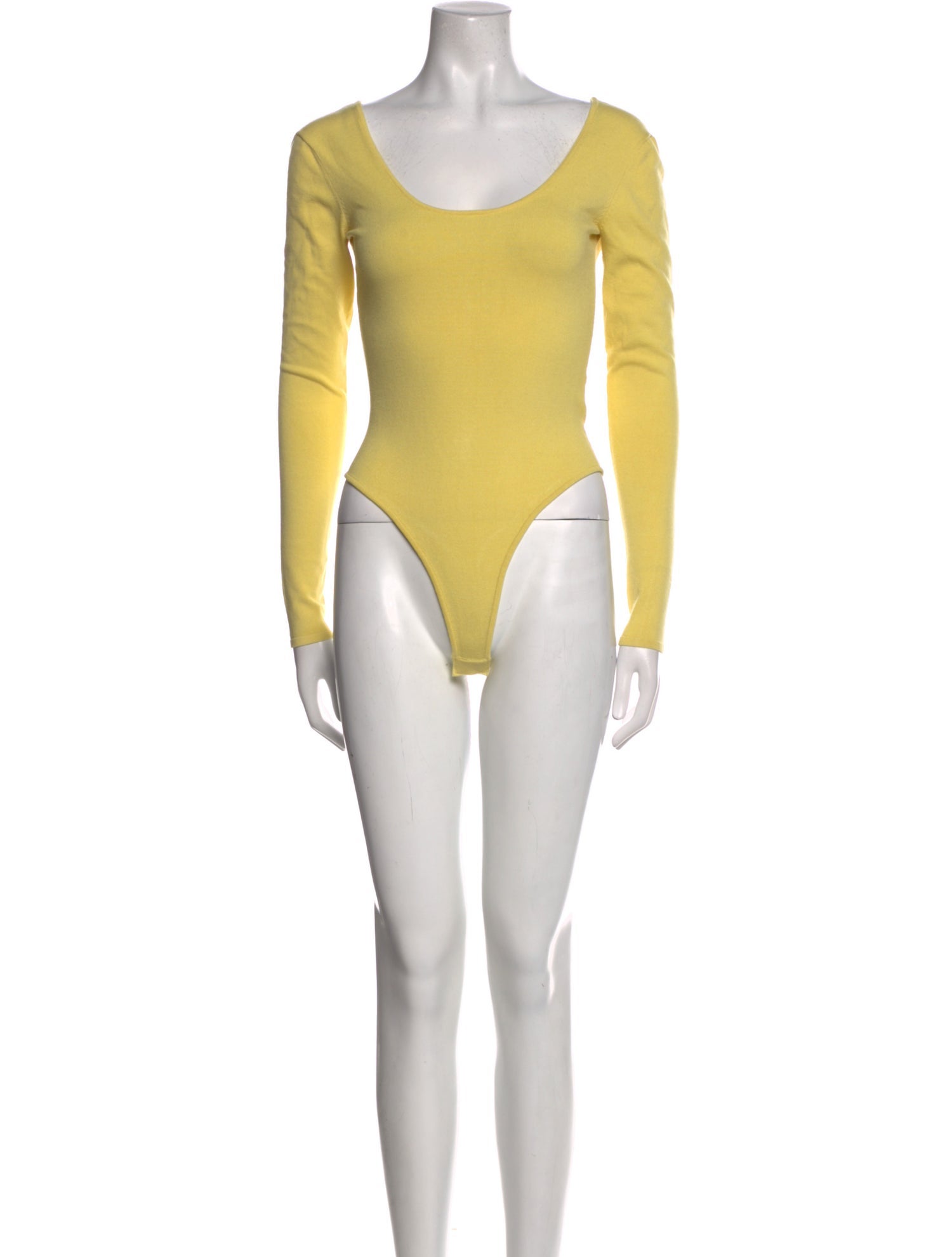 Ronny Kobo Scoop Neck Long Sleeve Bodysuit