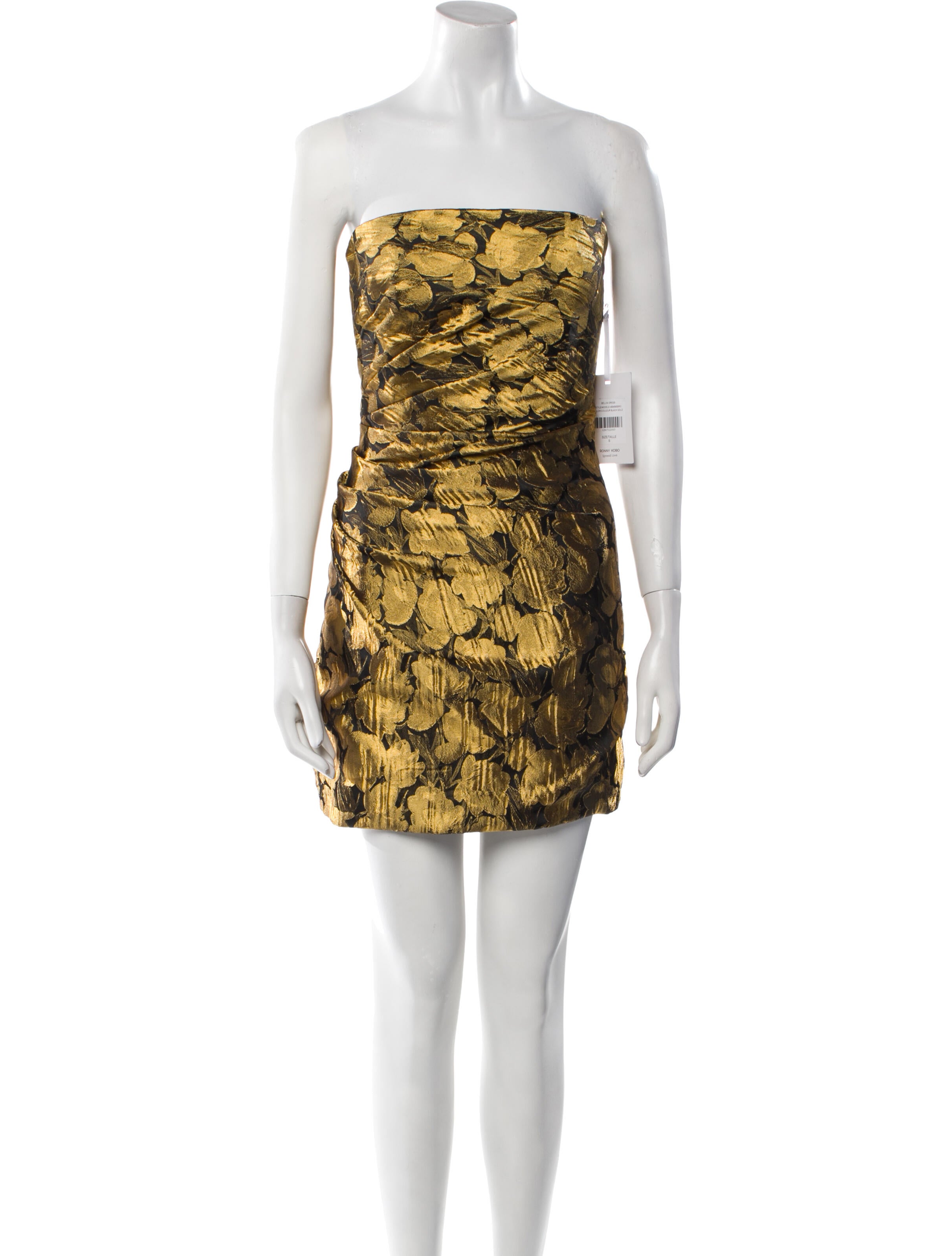 Ronny Kobo Printed Mini Dress w/ Tags