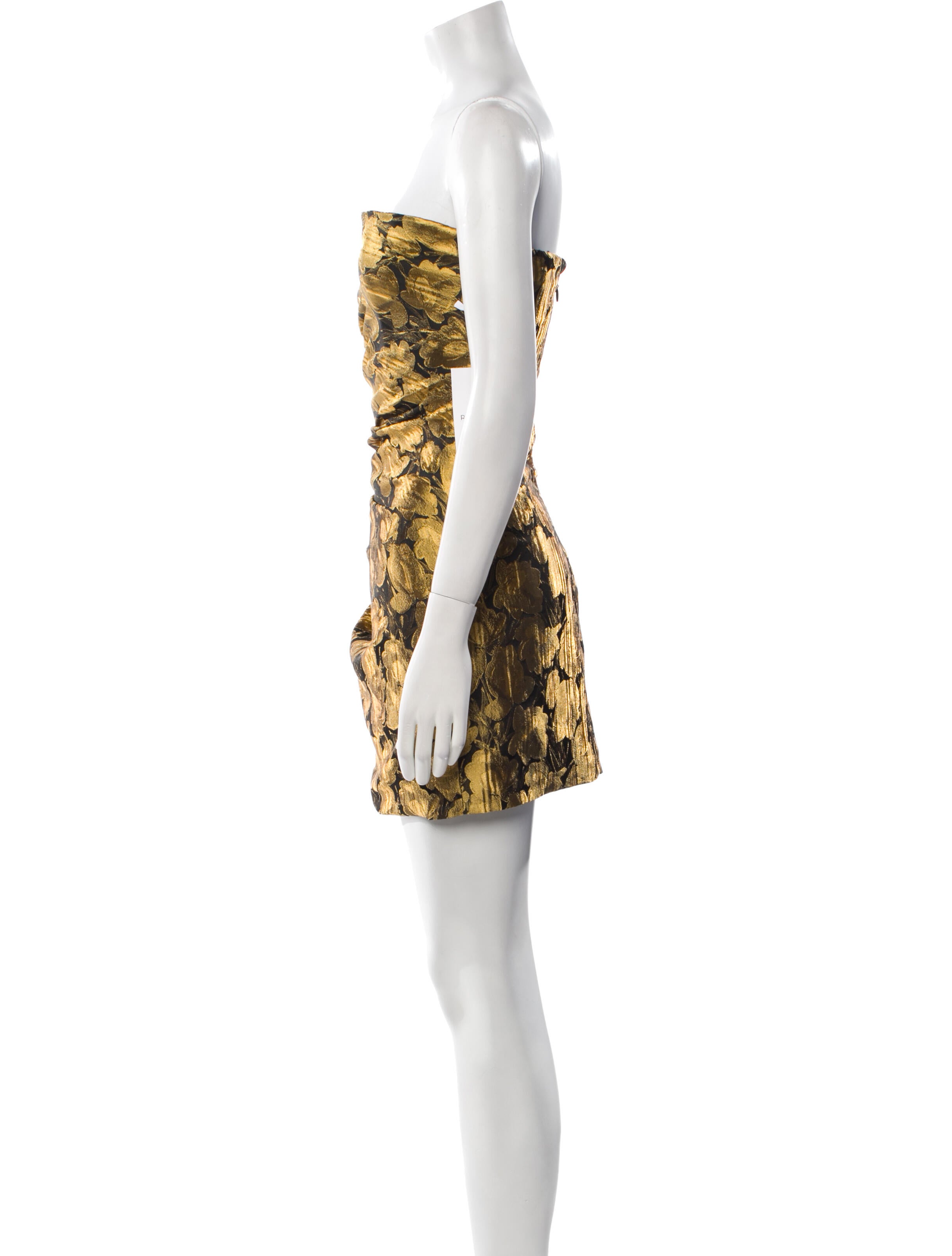 Ronny Kobo Printed Mini Dress w/ Tags