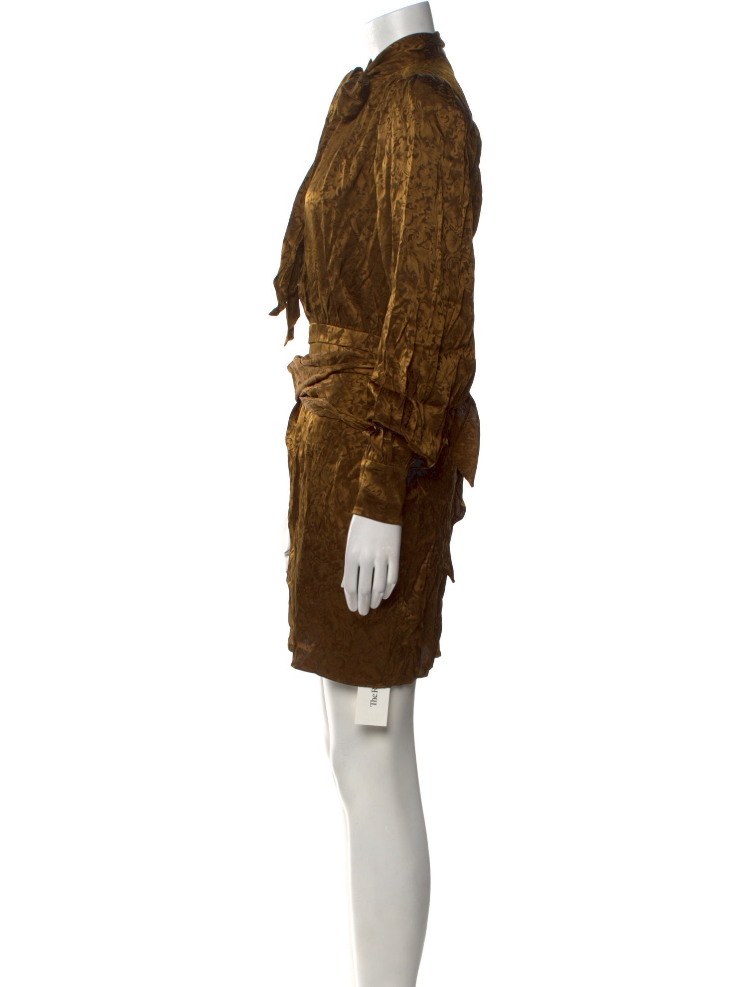 ronny kobo brown mini dress Alessandro Vitello by Renoir Dark Grey Slim Fit Flat Front Wool Suit Pant 508-3 42R main image 1