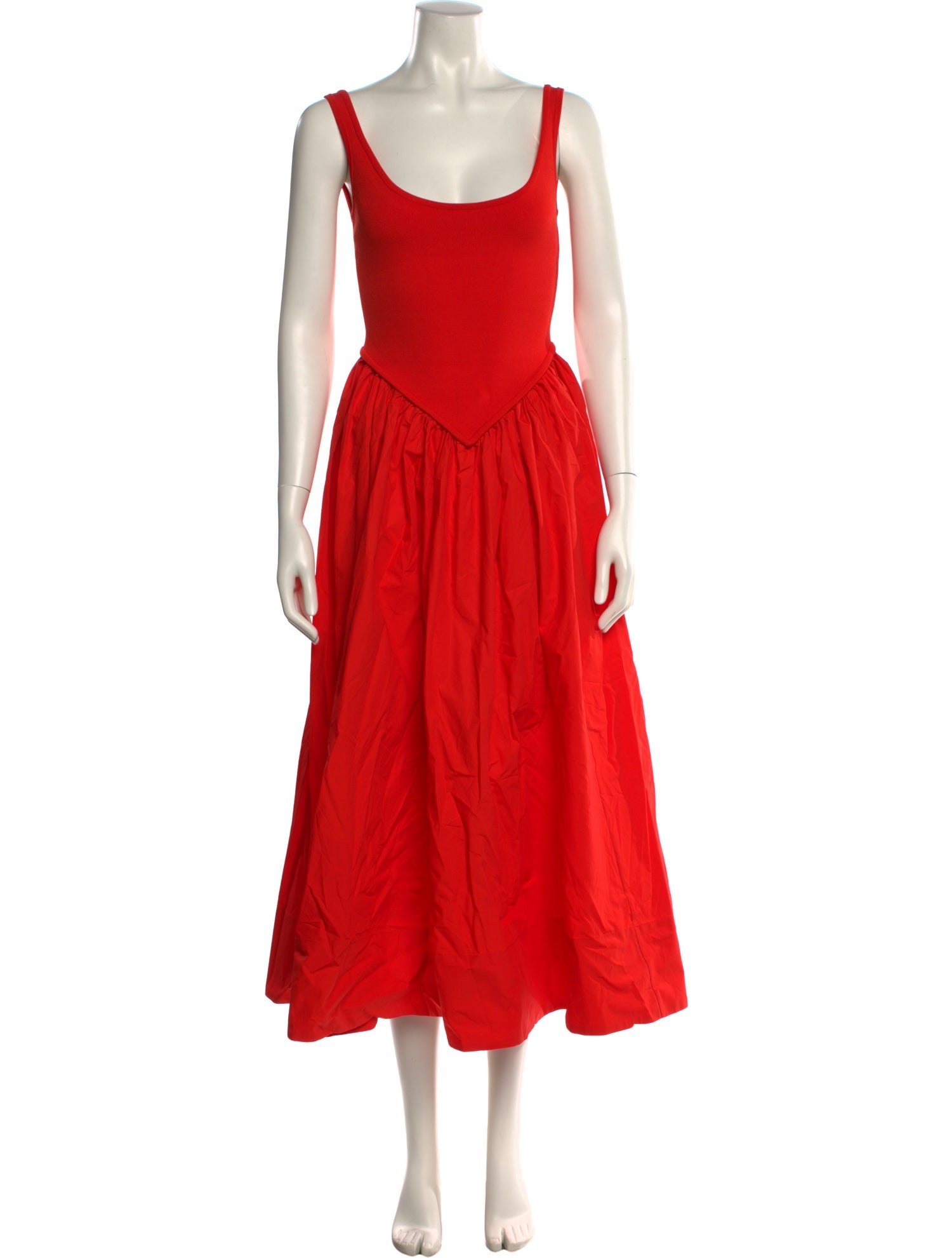 Ronny Kobo Scoop Neck Long Dress