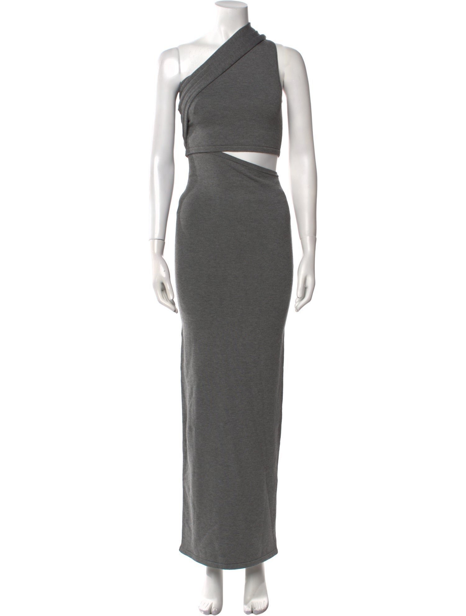 Ronny Kobo One-Shoulder Long Dress