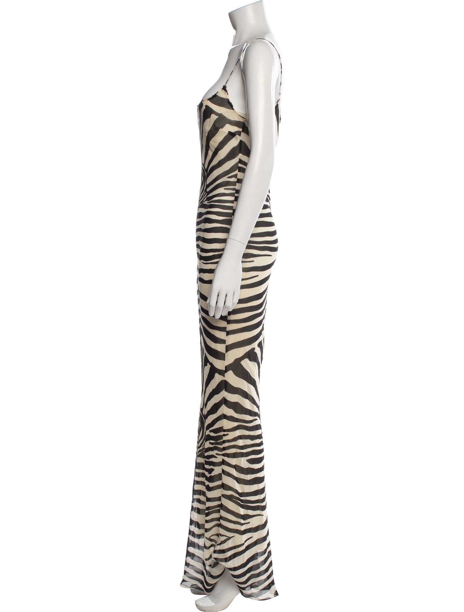 Ronny Kobo Silk Long Dress