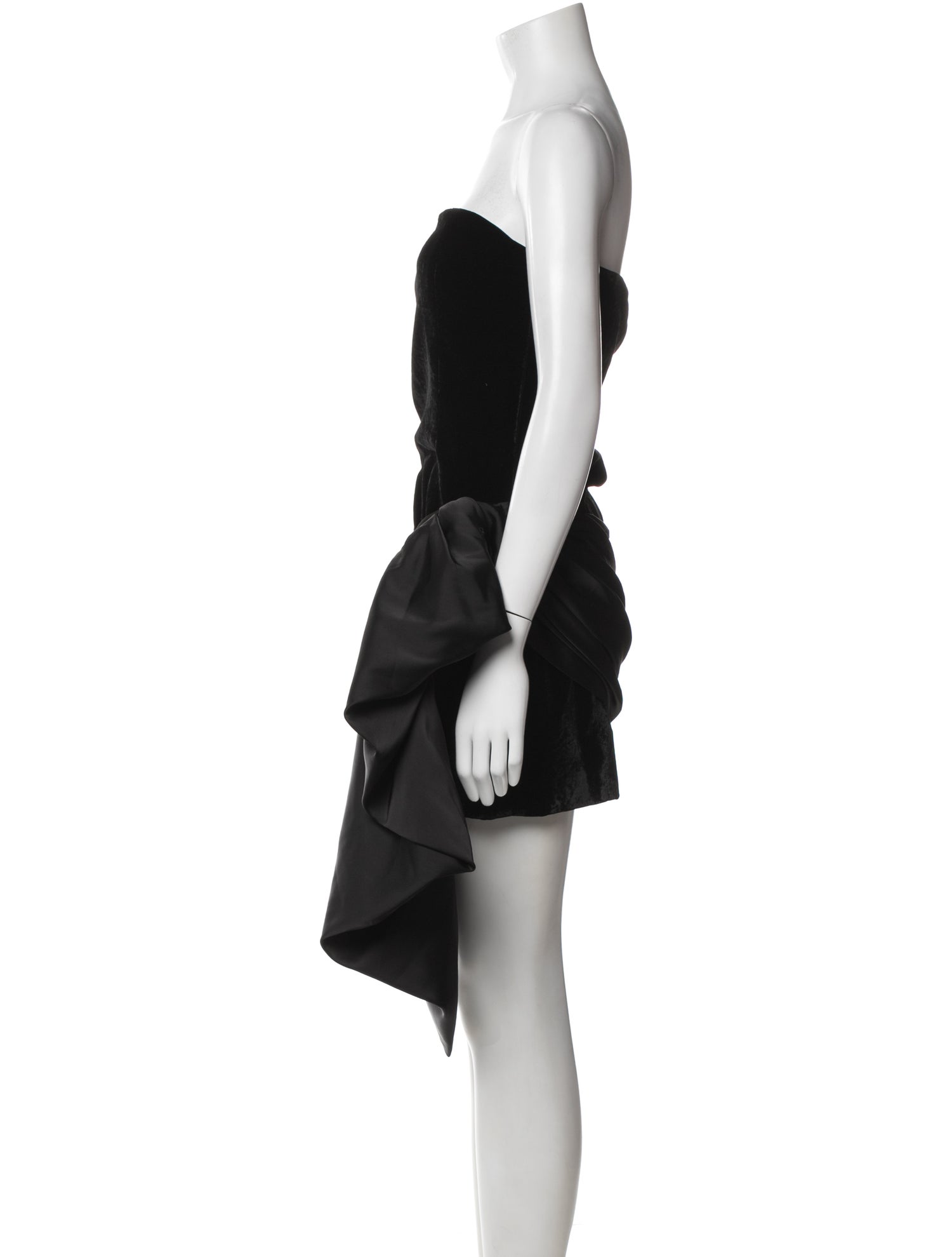 Ronny Kobo Strapless Mini Dress
