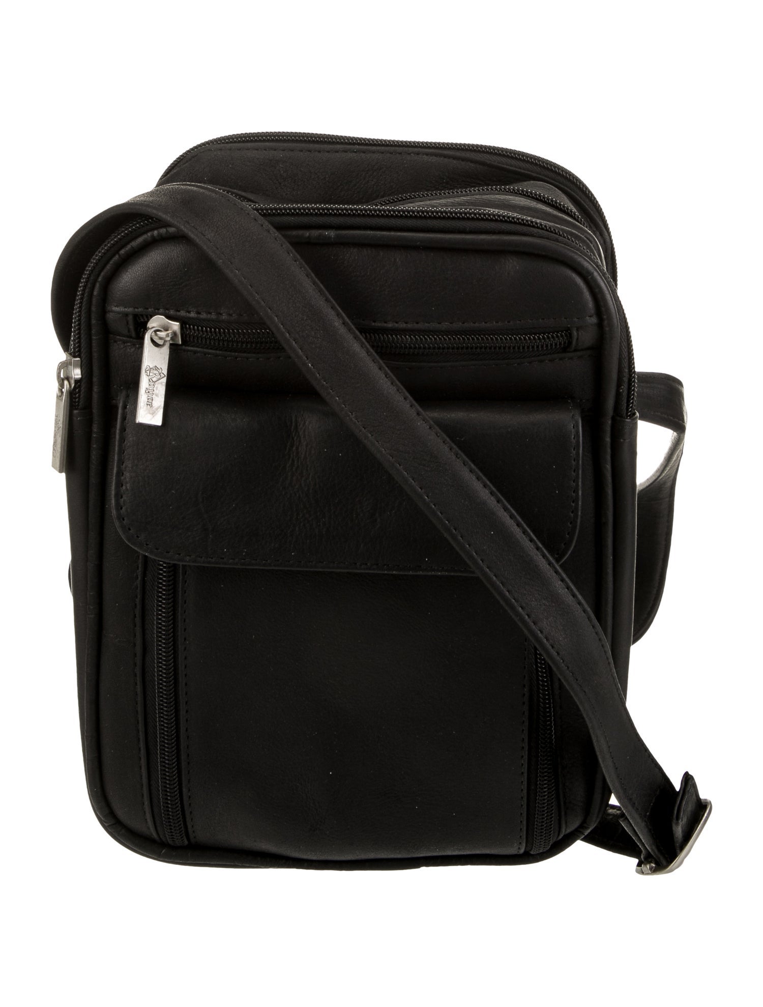 ROYCE New York Leather Crossbody Bag