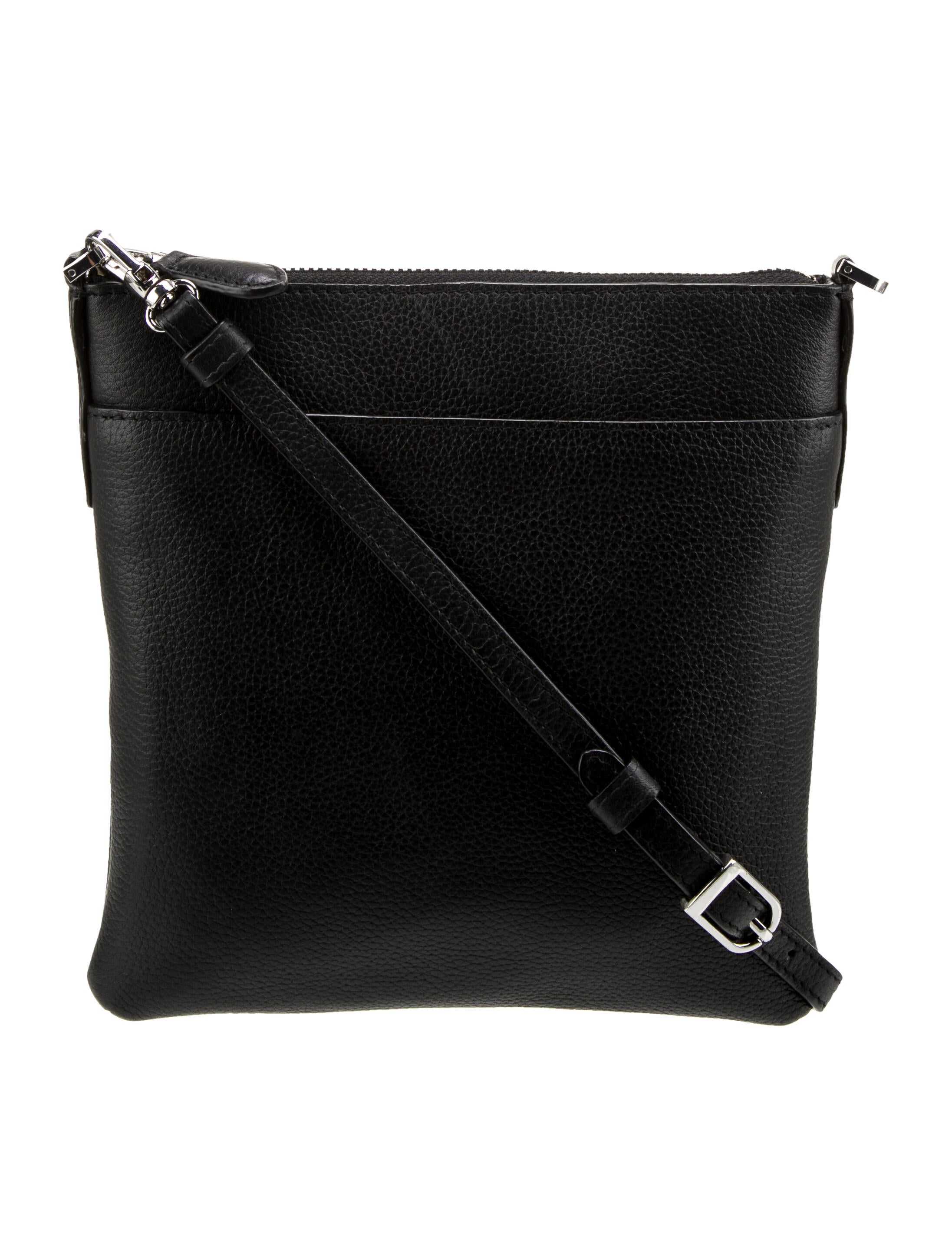ROYCE New York Leather Crossbody Bag