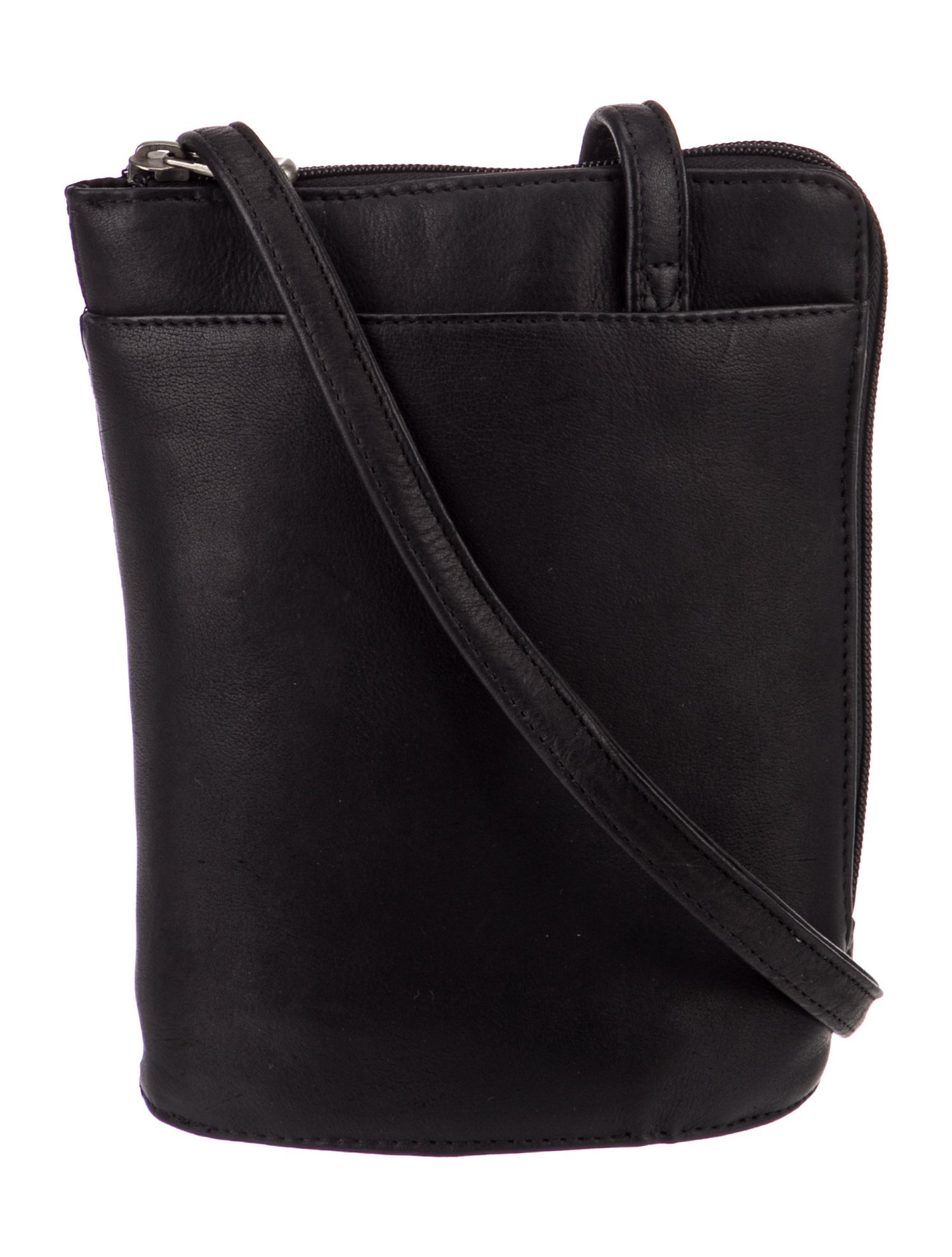 ROYCE New York Leather Bucket Bag