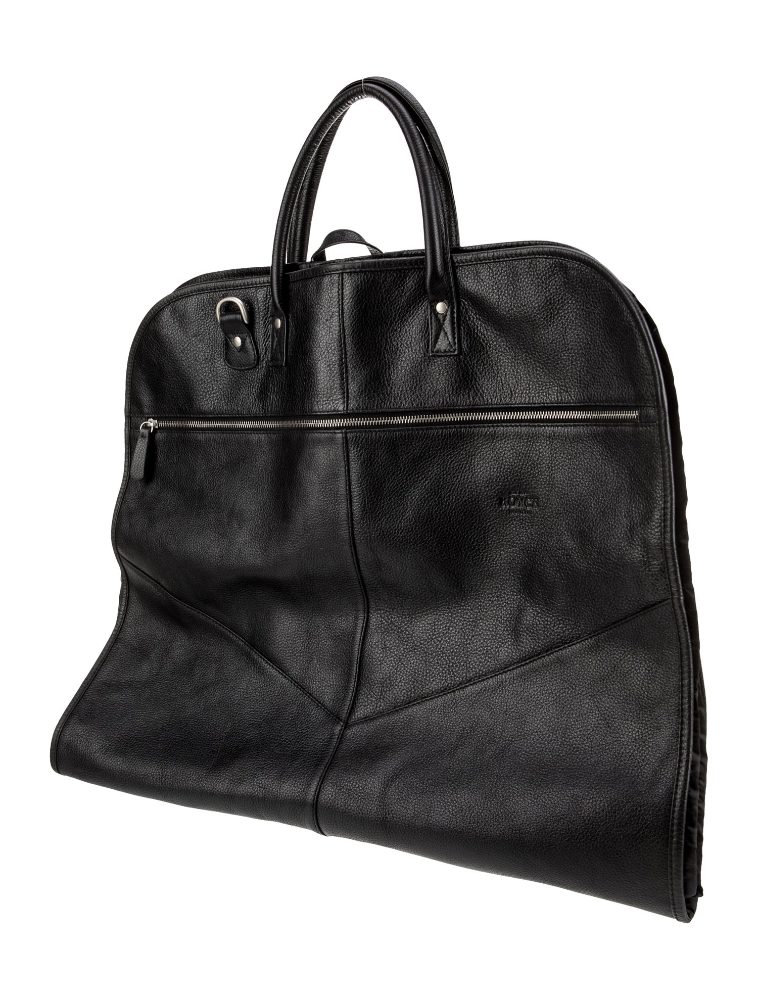 ROYCE New York Leather Weekender Bag