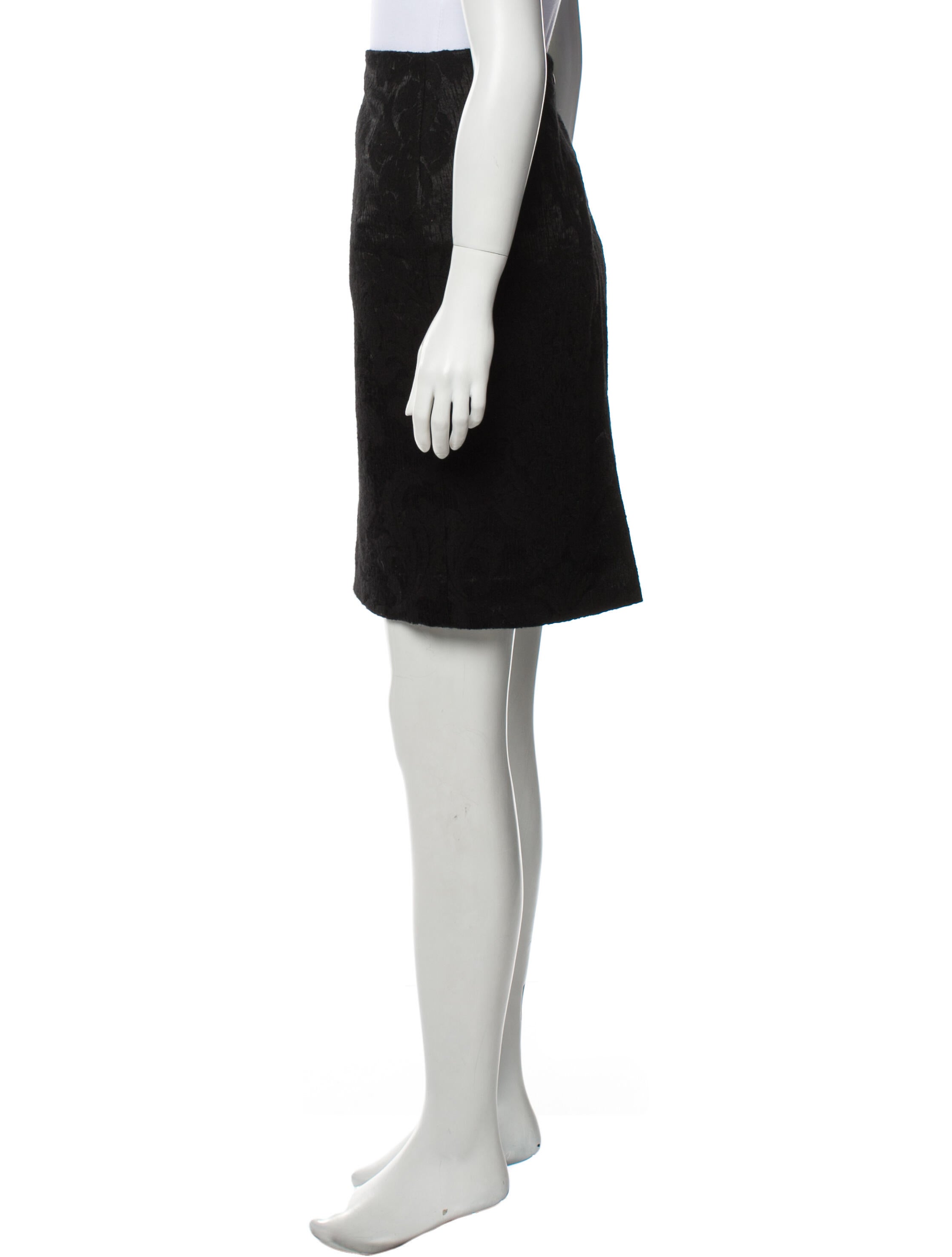 Class Roberto Cavalli Wool Knee-Length Skirt