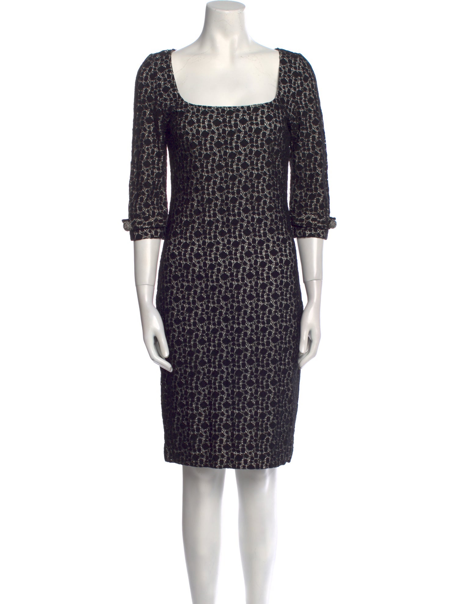 Class Roberto Cavalli Printed Knee-Length Dress