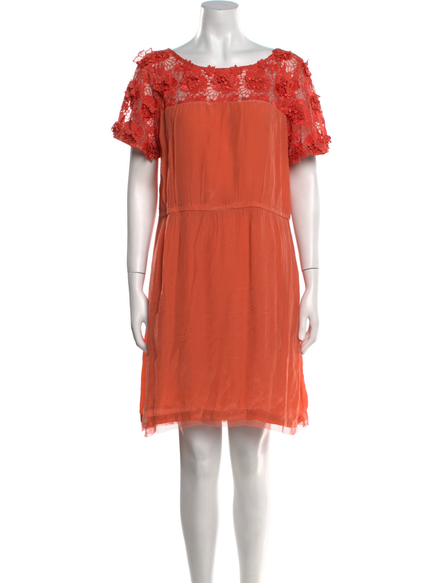 Class Roberto Cavalli Scoop Neck Knee-Length Dress