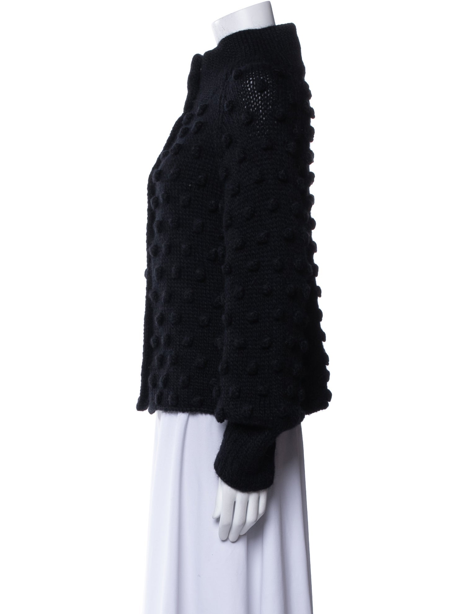 Class Roberto Cavalli Wool Mock Neck Sweater