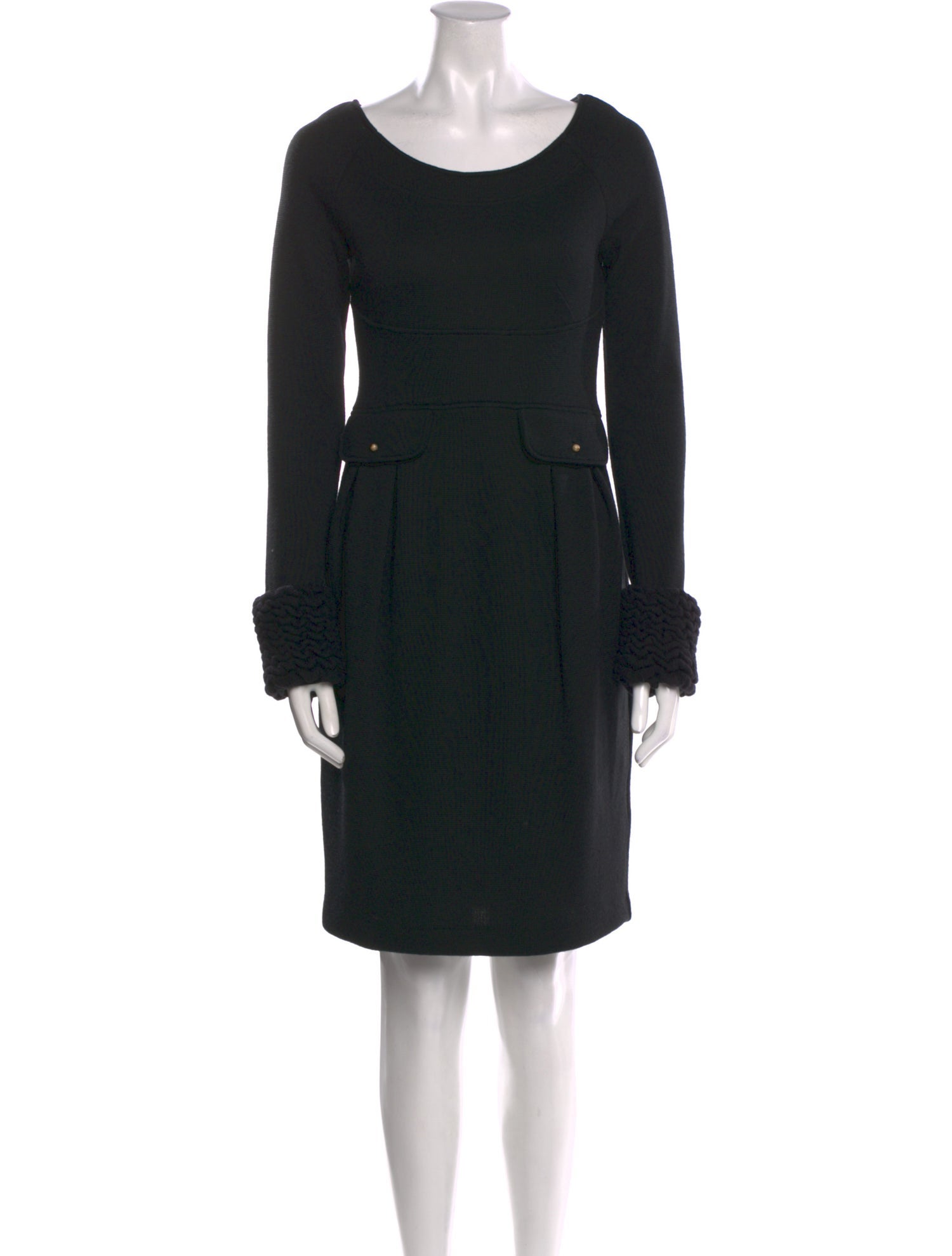 Class Roberto Cavalli Scoop Neck Knee-Length Dress