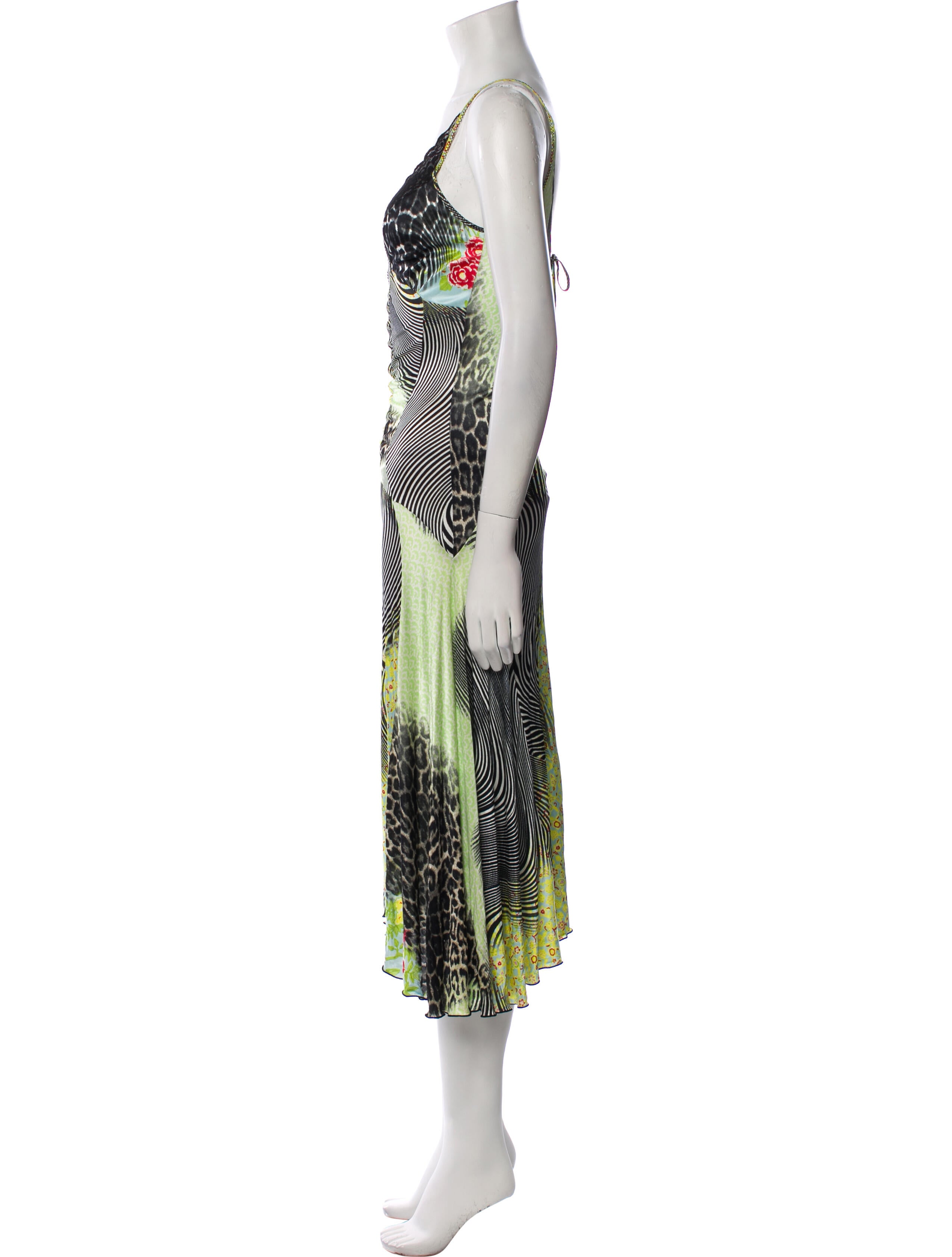Class Roberto Cavalli Printed Long Dress