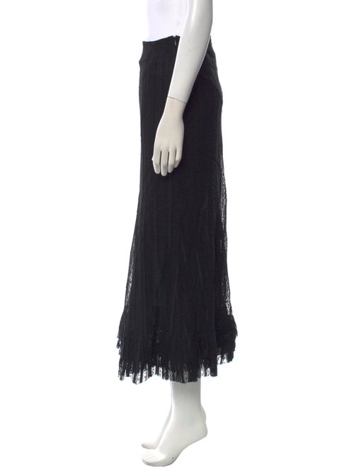 Class Roberto Cavalli Ruffle Embellishment Midi Length Skirt
