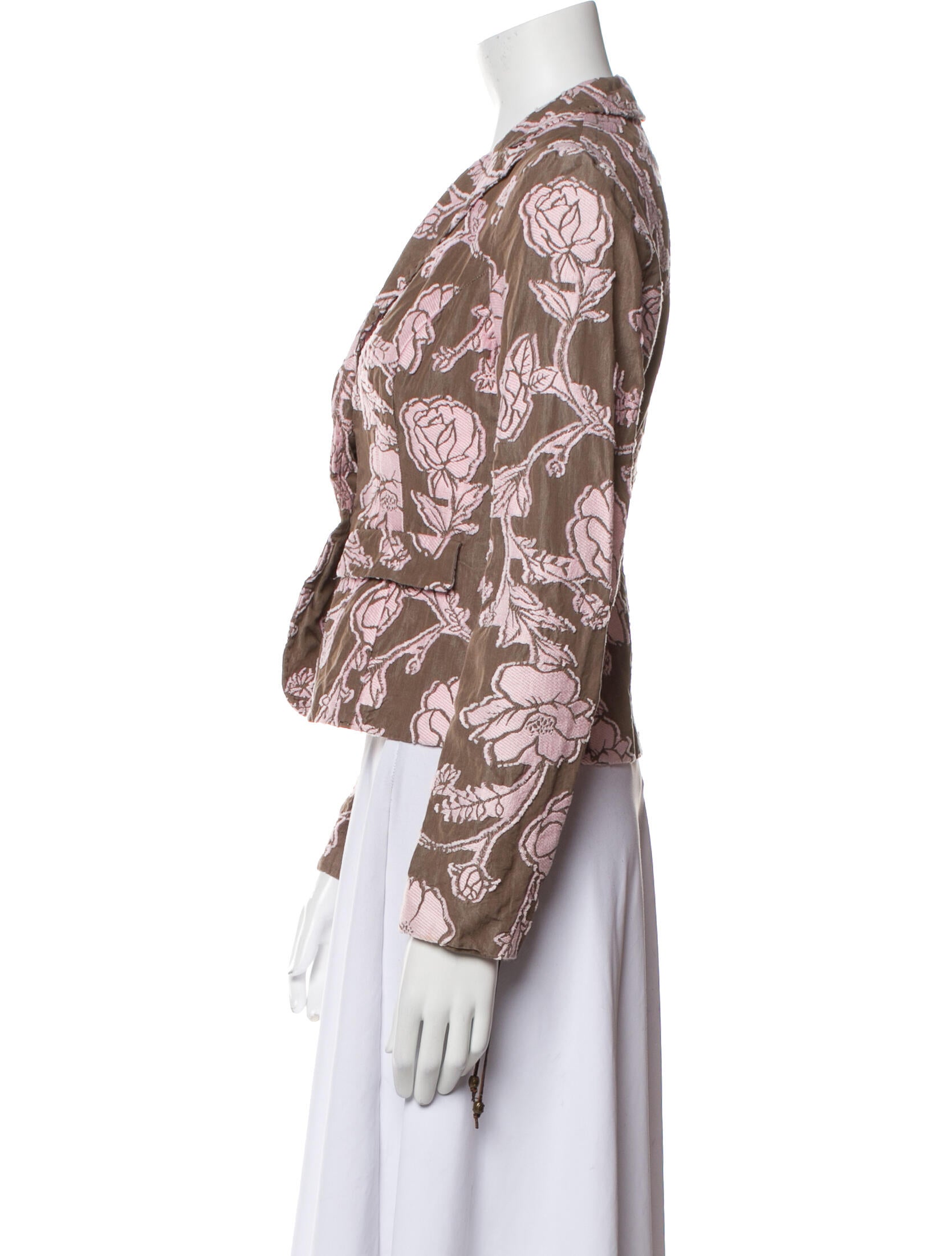 Class Roberto Cavalli Floral Print Blazer