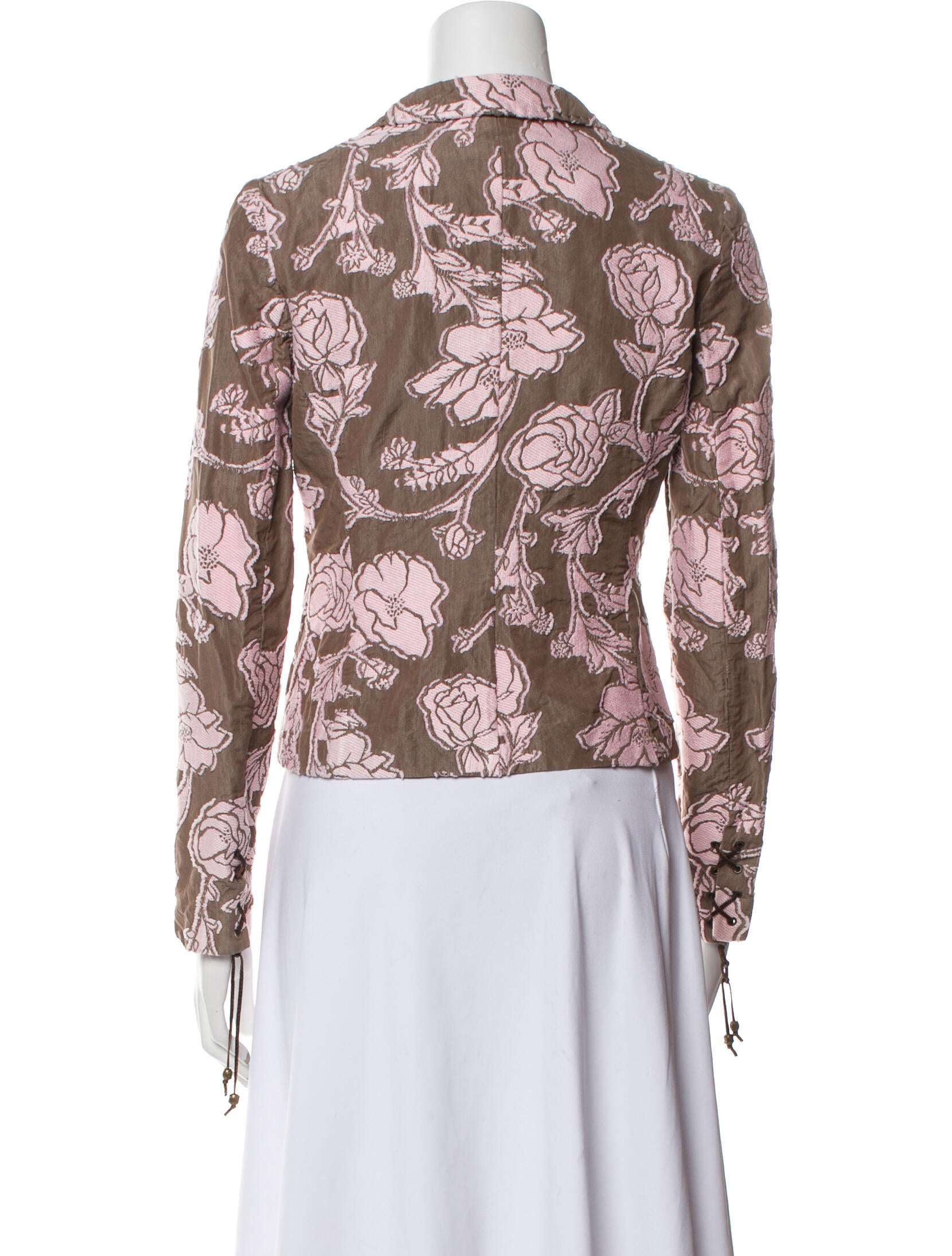 Class Roberto Cavalli Floral Print Blazer