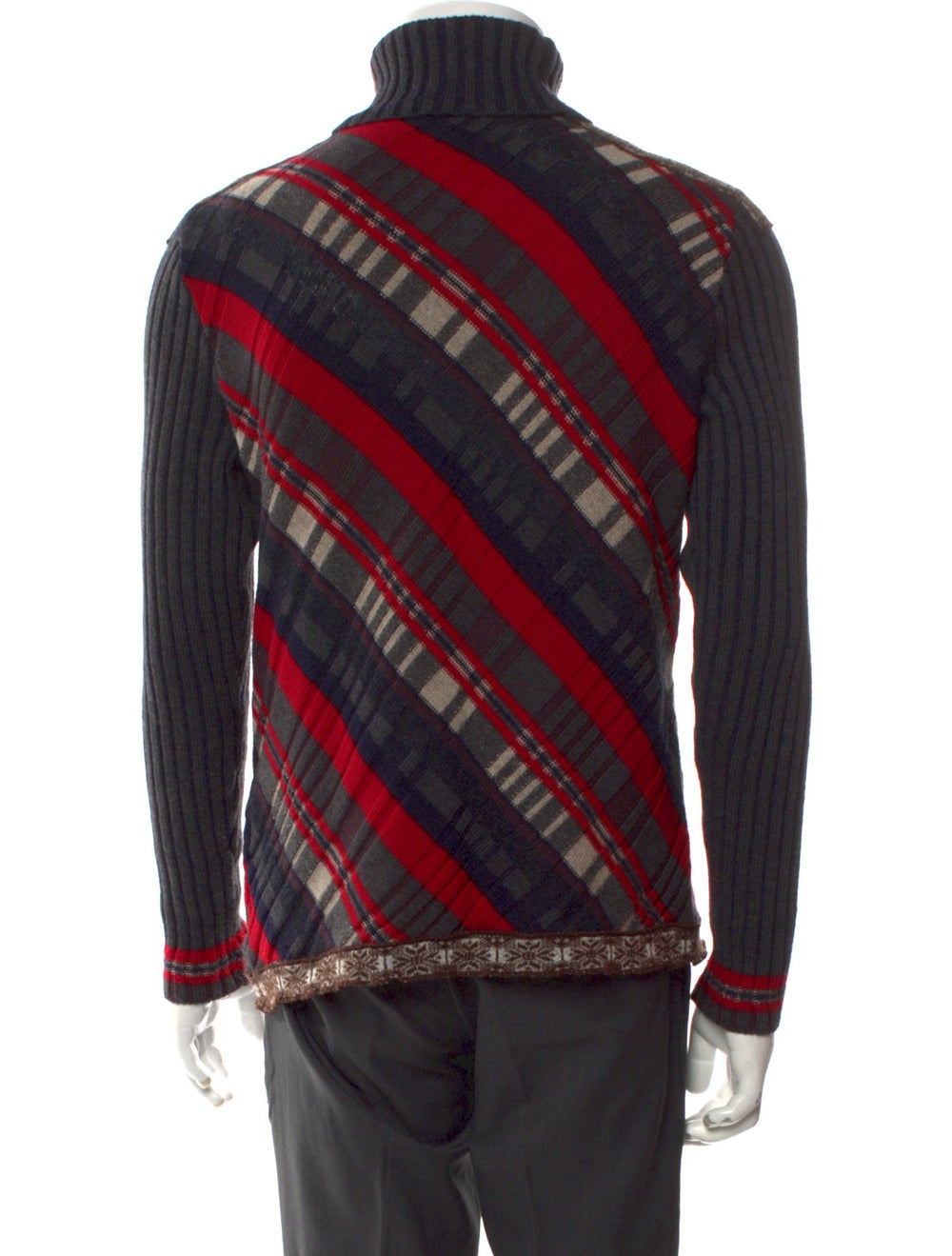 Class Roberto Cavalli Virgin Wool Pullover Vintag… - image 3