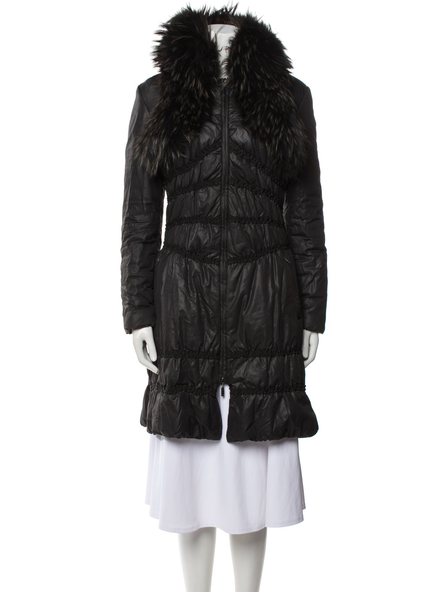 Class Roberto Cavalli Faux Fur Coat
