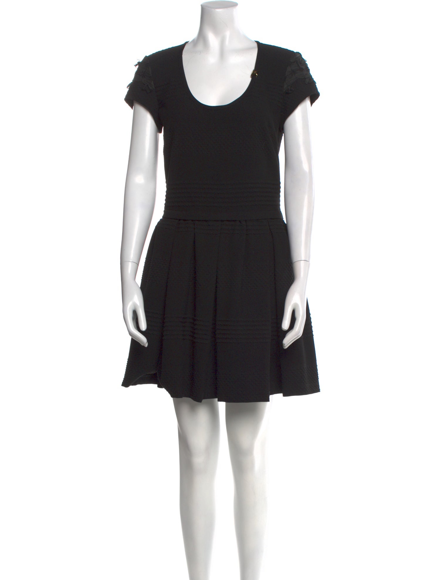 Class Roberto Cavalli Scoop Neck Mini Dress