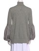 Class Roberto Cavalli Wool Mock Neck Sweater