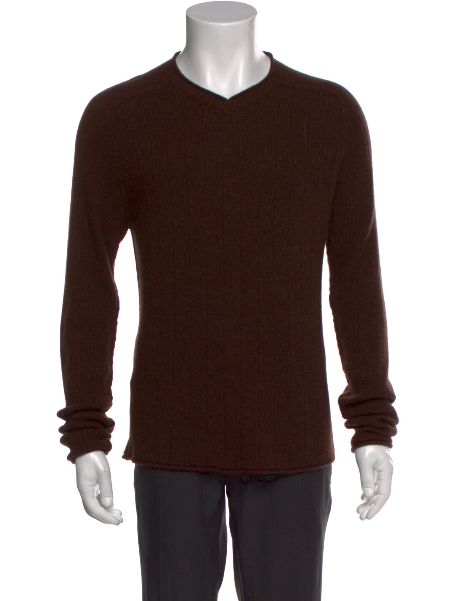 Class Roberto Cavalli V-Neck Long Sleeve Pullover