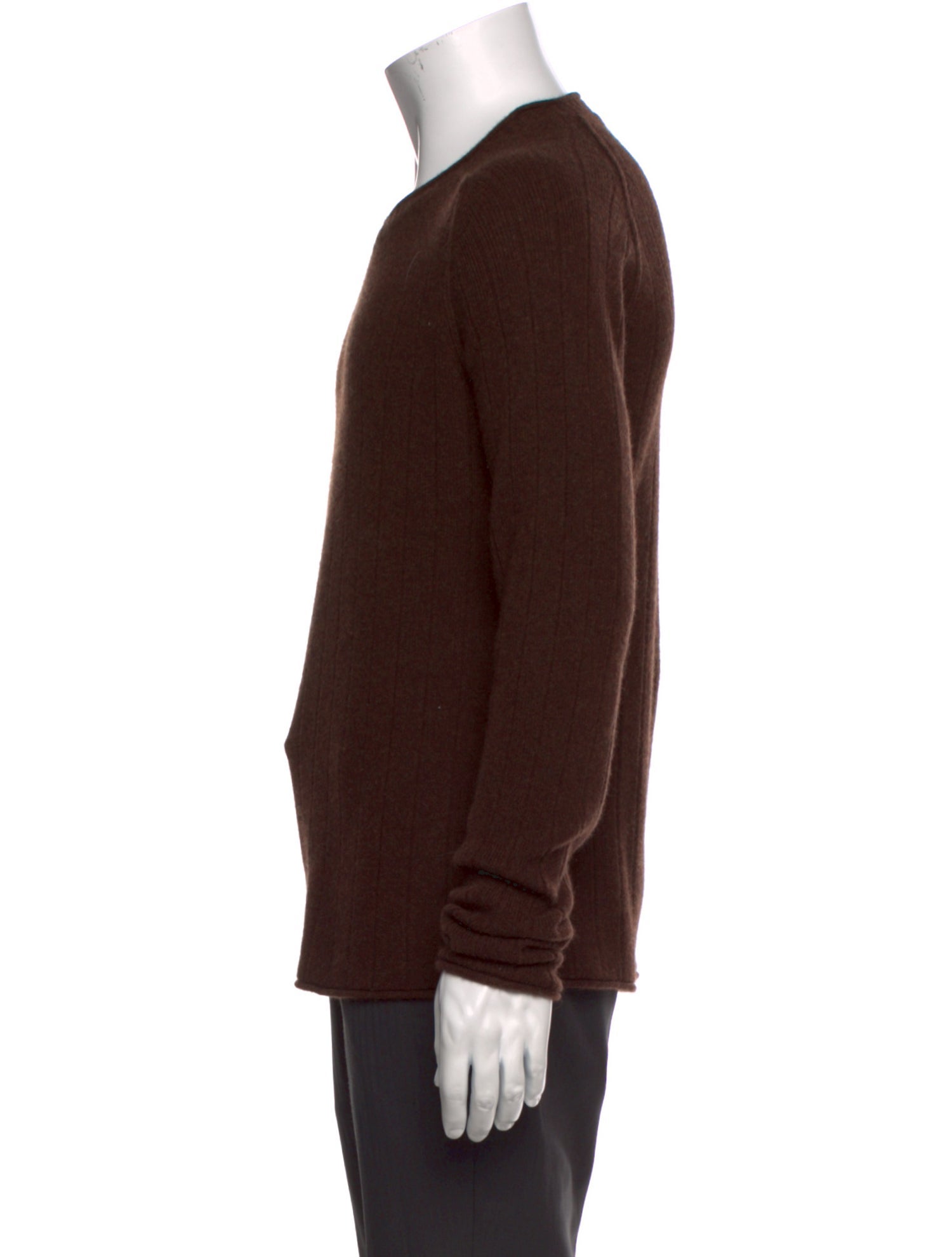 Class Roberto Cavalli V-Neck Long Sleeve Pullover