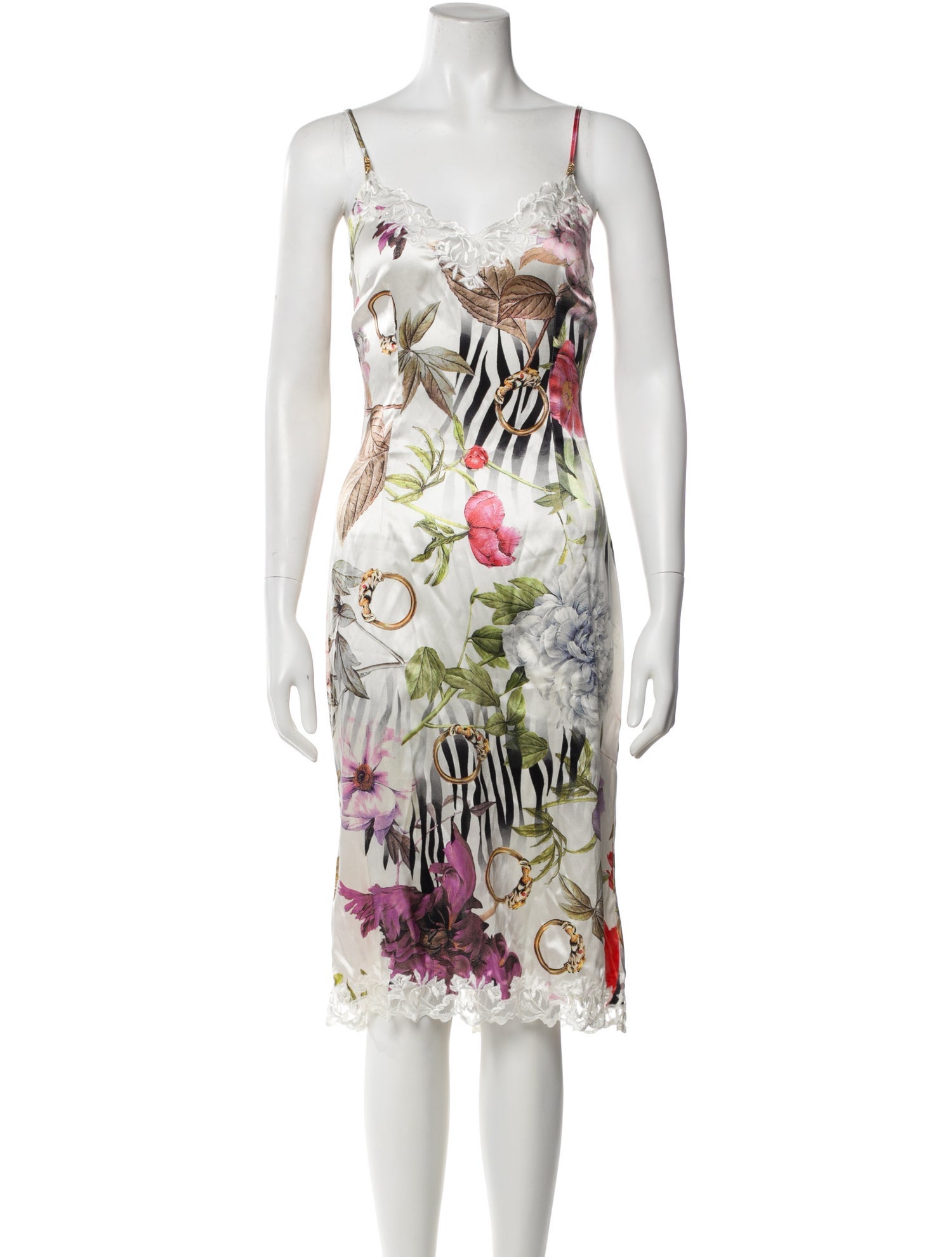Class Roberto Cavalli Vintage Midi Length Dress