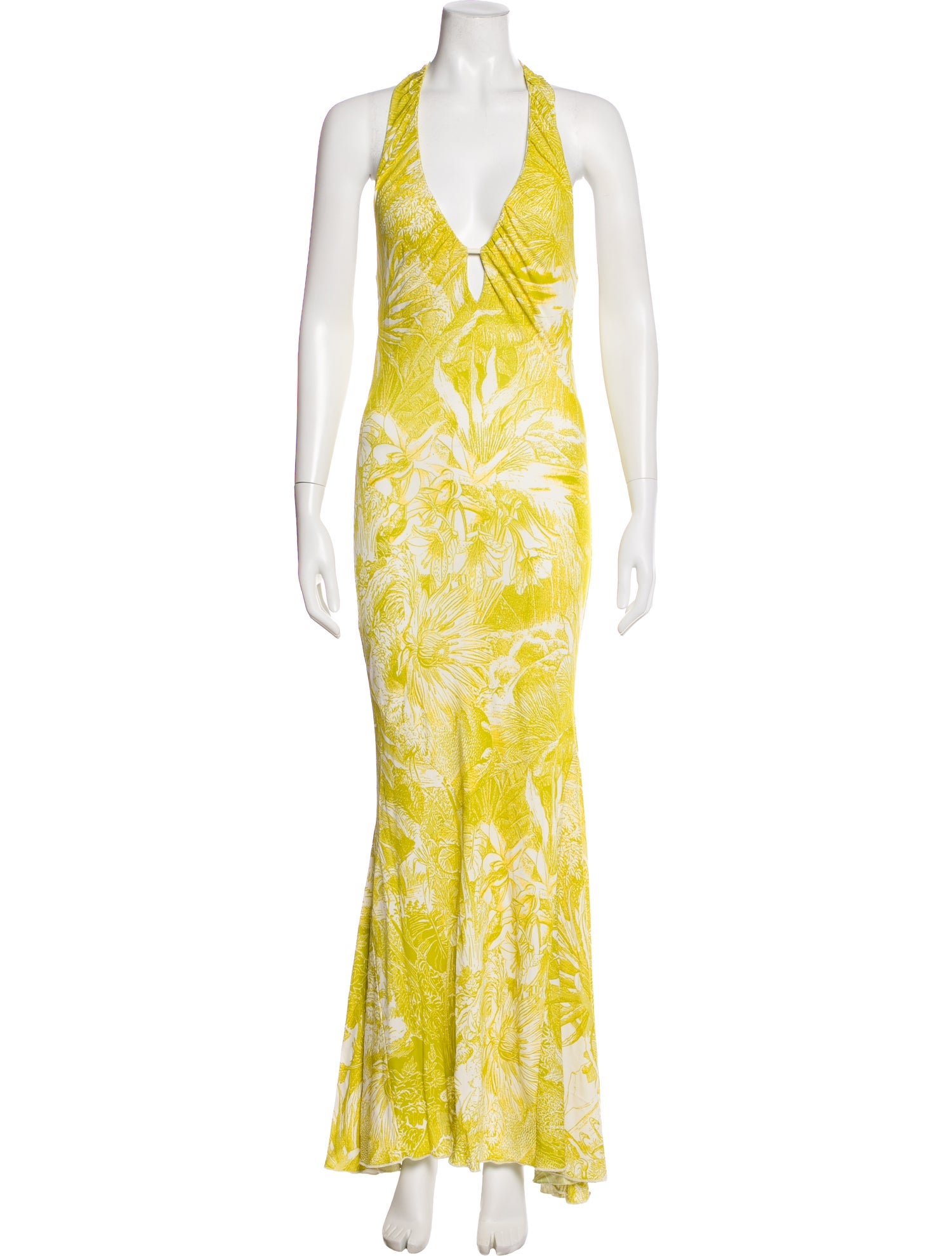 Class Roberto Cavalli Printed Long Dress