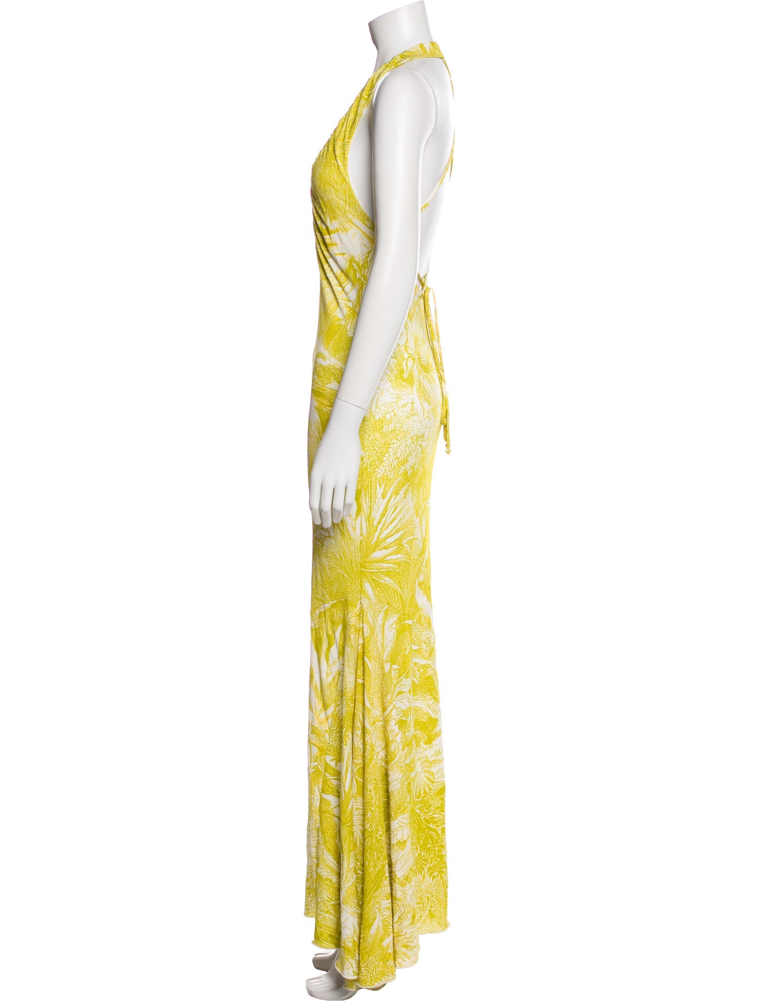 Class Roberto Cavalli Printed Long Dress