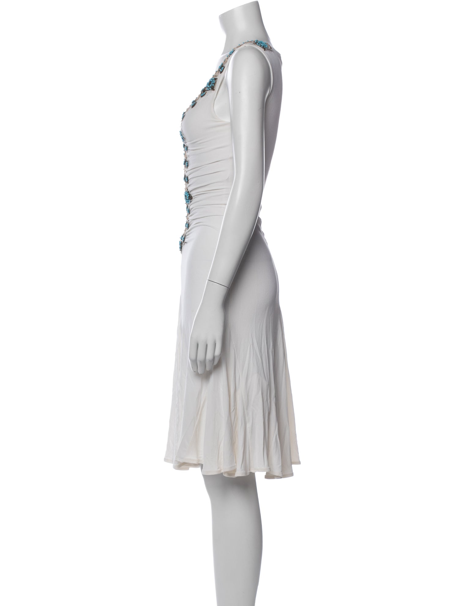 Class Roberto Cavalli Patterned Knee-Length Dress