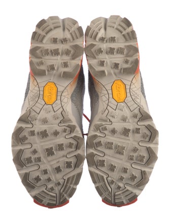 ROA Leather Polka Dot Print Hiking Boots