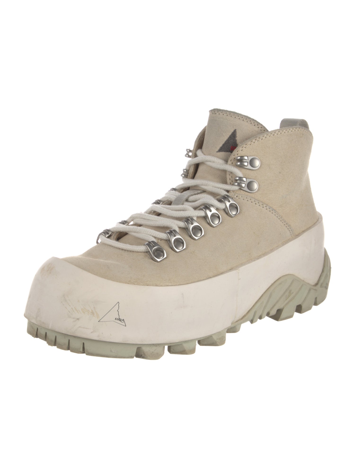 ROA Suede Lace-Up Boots