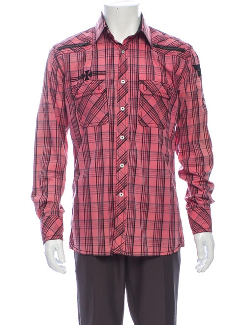 roar Striped Long Sleeve Shirt Pink