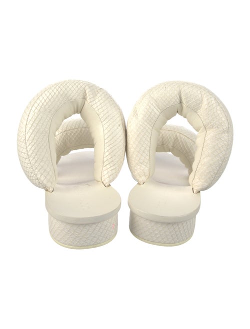 ROOM x Cult Gaia Leather Animal Print Slides