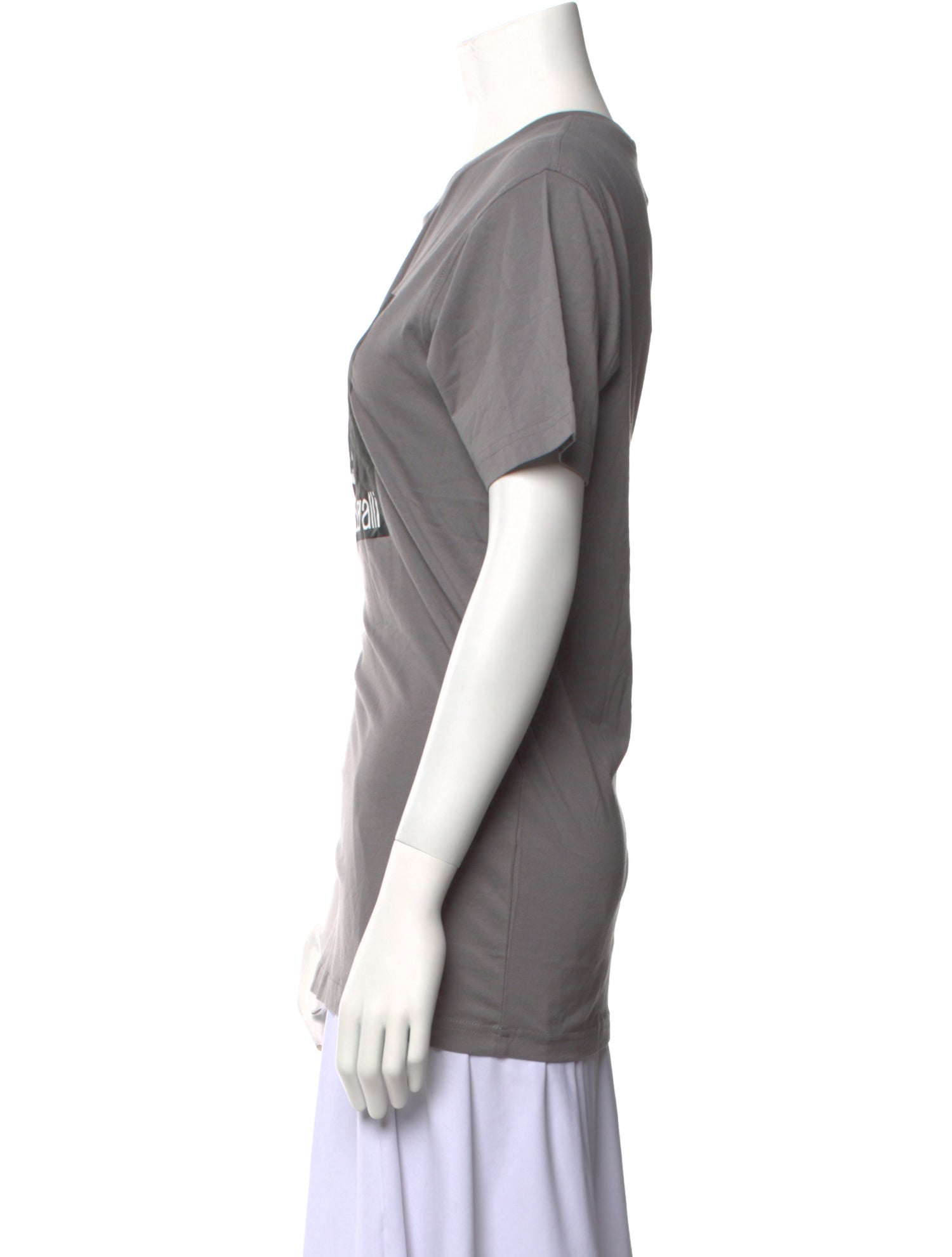 Roberto Cavalli Class Graphic Print Crew Neck T-Shirt w/ Tags