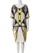 Roberto Cavalli Class Printed Knee-Length Dress